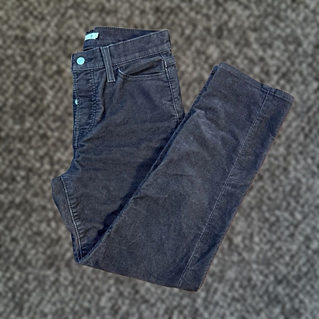 Levi's Levi's Wedgie Straight Pants Women's 28 x 8 Corduroy H4-9 LVC Premium Stretch Brown 90s Vintage Womens Jeans Shirt? Size 28" / US 6 / IT 42 - 1 Thumbnail