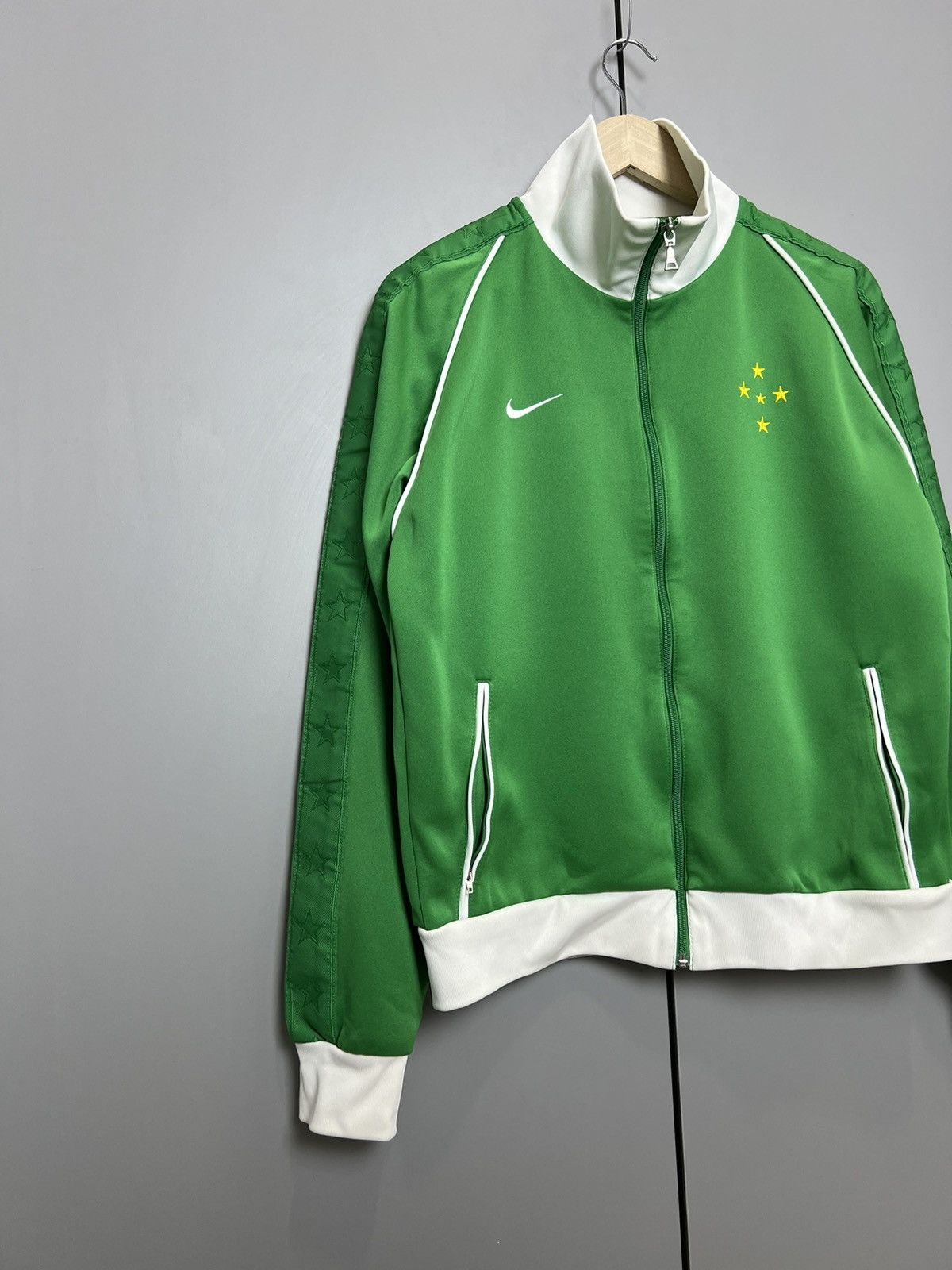 Nike Vintage Nike Brazil TrackJacket Olympic 2005 National Team Size US L / EU 52-54 / 3 - 5 Thumbnail