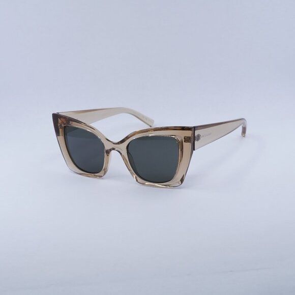 Saint Laurent Paris 🕶️ New Saint Laurent SL552 006 Sunglasses - Nude Frame Size ONE SIZE - 1 Thumbnail