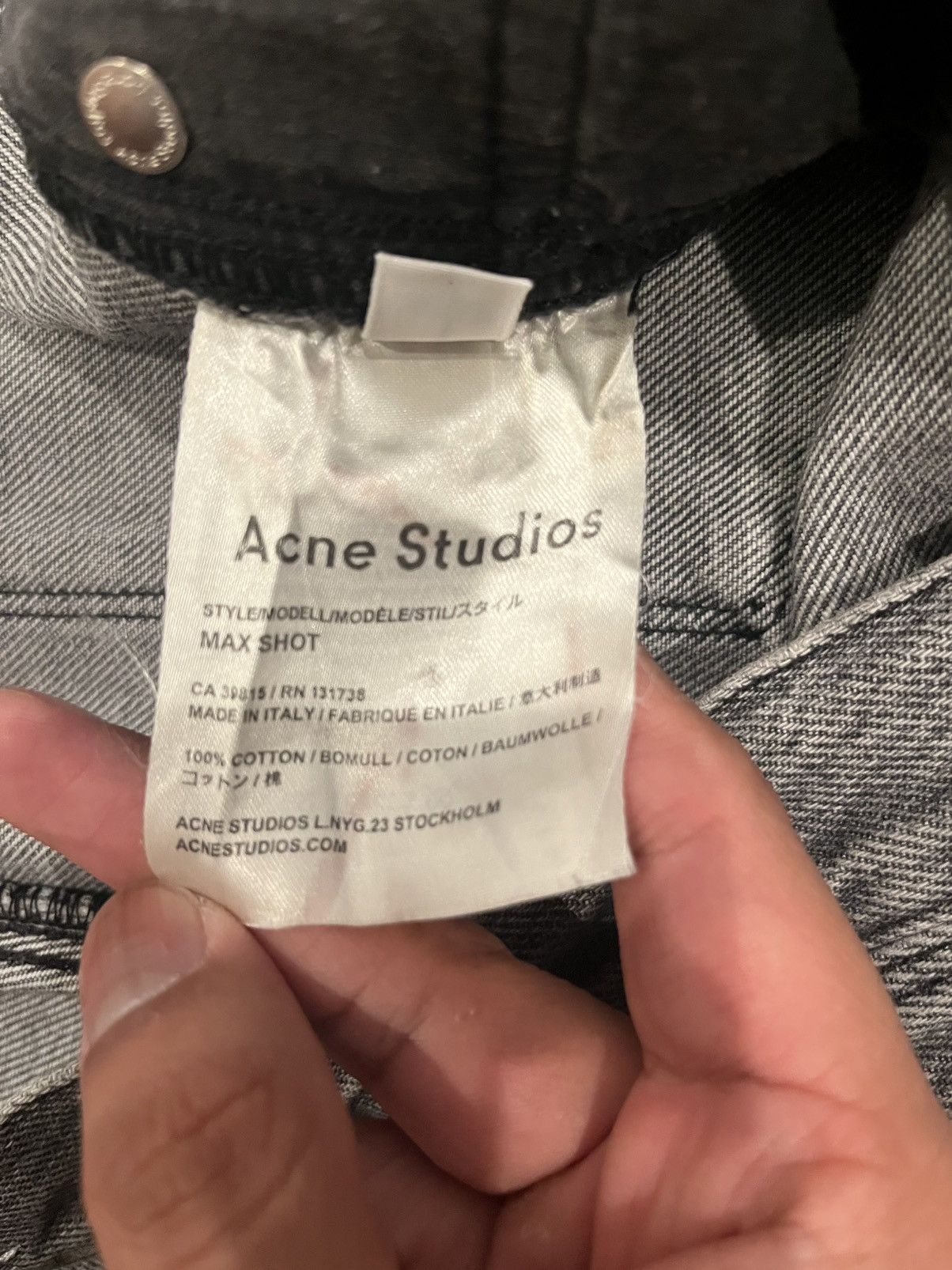 Acne Studios Acne Studios Jeans Max Shot Size US 33 - 6 Thumbnail