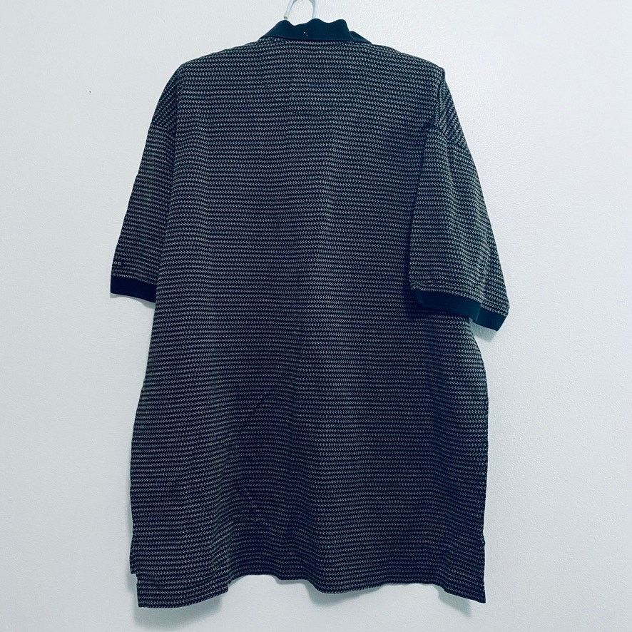 Izod Izod black textured polo Size US L / EU 52-54 / 3 - 3 Thumbnail