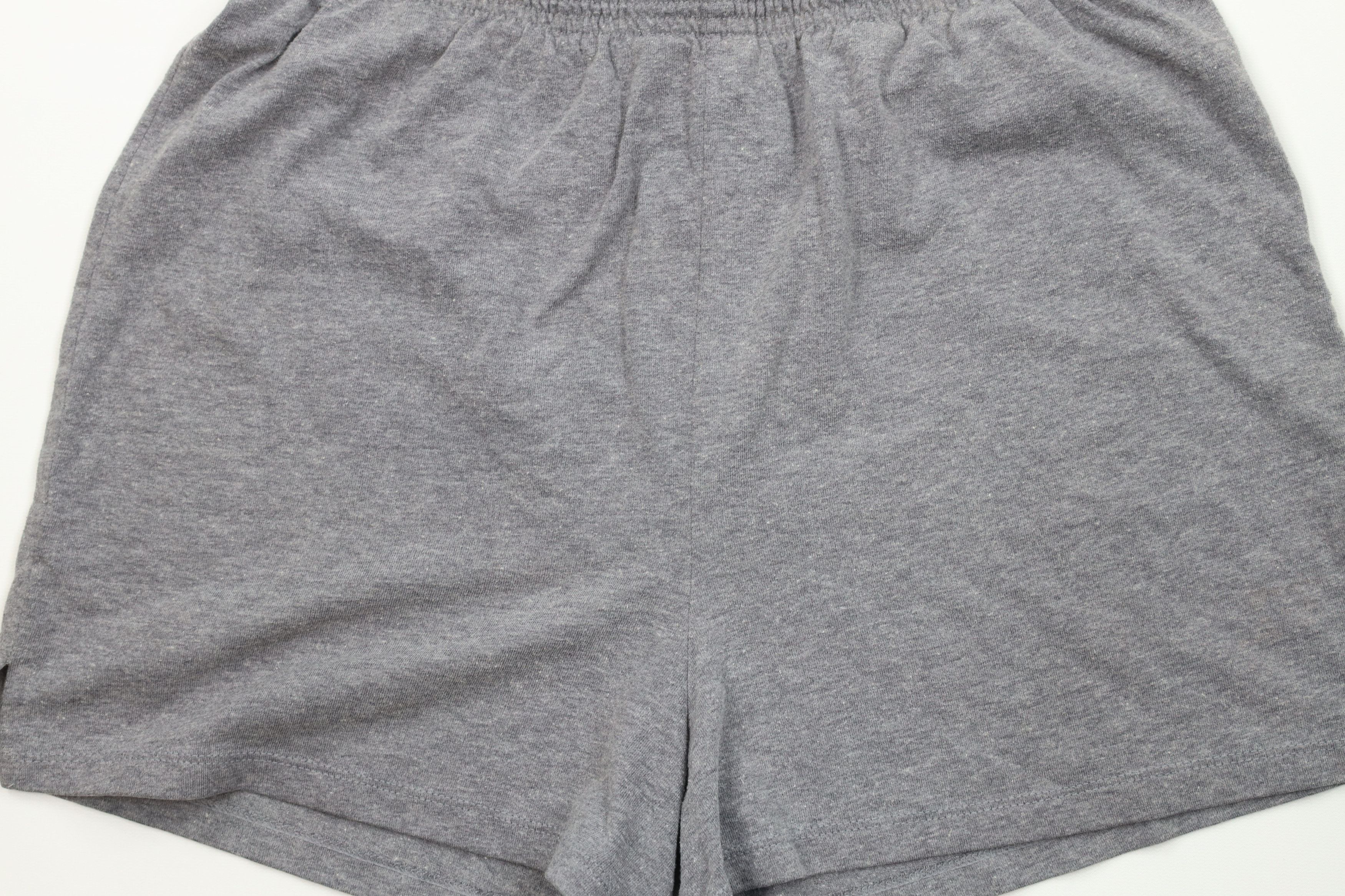 Vintage Vintage 90s Y2K Streetwear Hot Booty Shorts Heather Gray Size 28" / US 6 / IT 42 - 3 Thumbnail