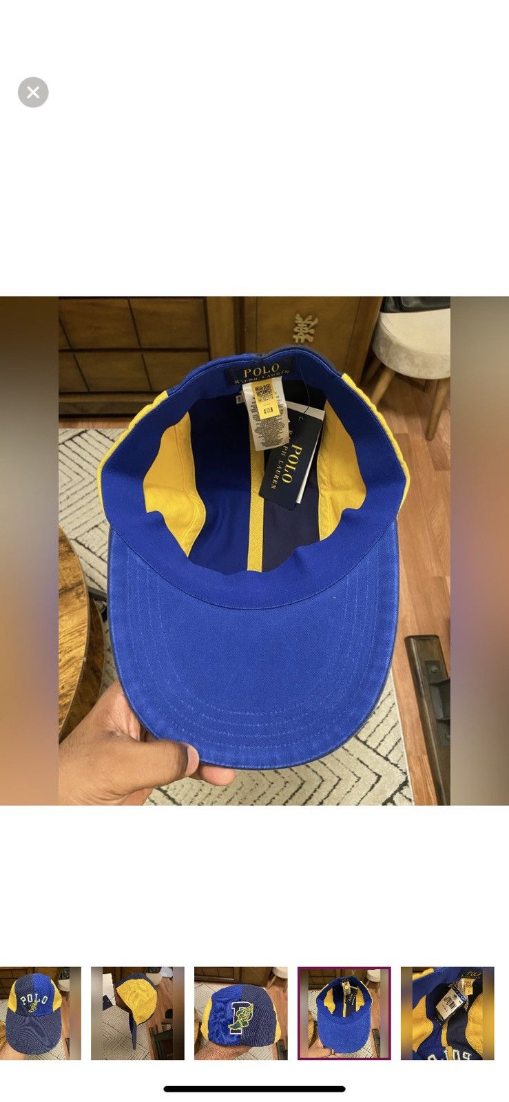Polo Ralph Lauren Polo Pwing Hat BNWTs Size XL Size ONE SIZE - 4 Thumbnail