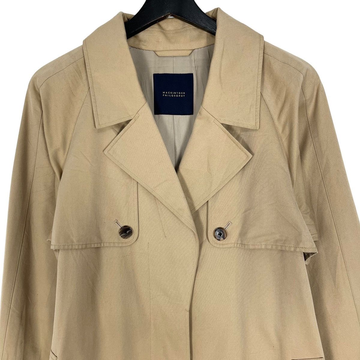 Mackintosh Mackintosh Philosophy Double Breasted Women Long Coat Size S / US 4 / IT 40 - 2 Thumbnail