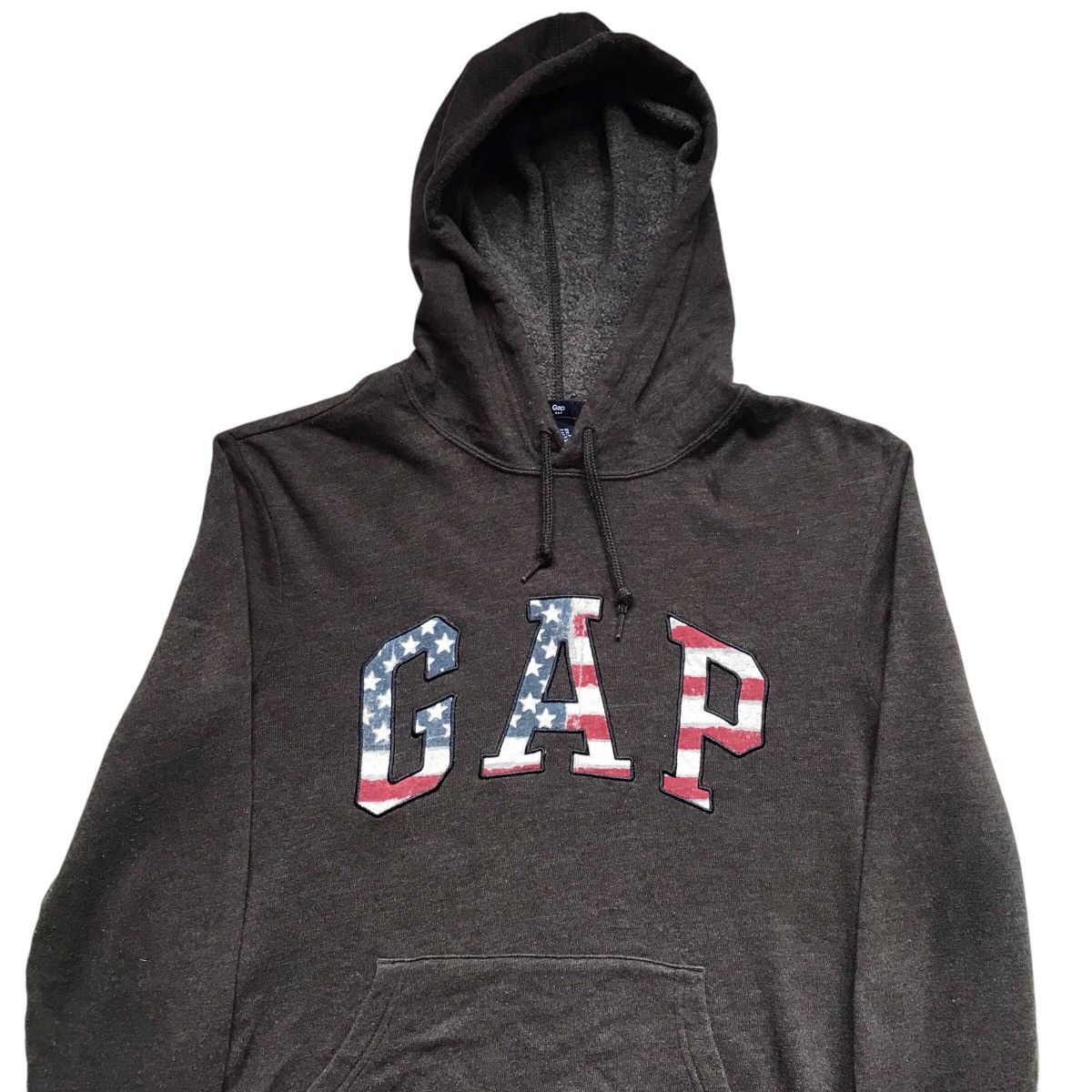 Gap × Japanese Brand Vintage Y2k Gap Flag USA hoodie Size US S / EU 44-46 / 1 - 4 Thumbnail