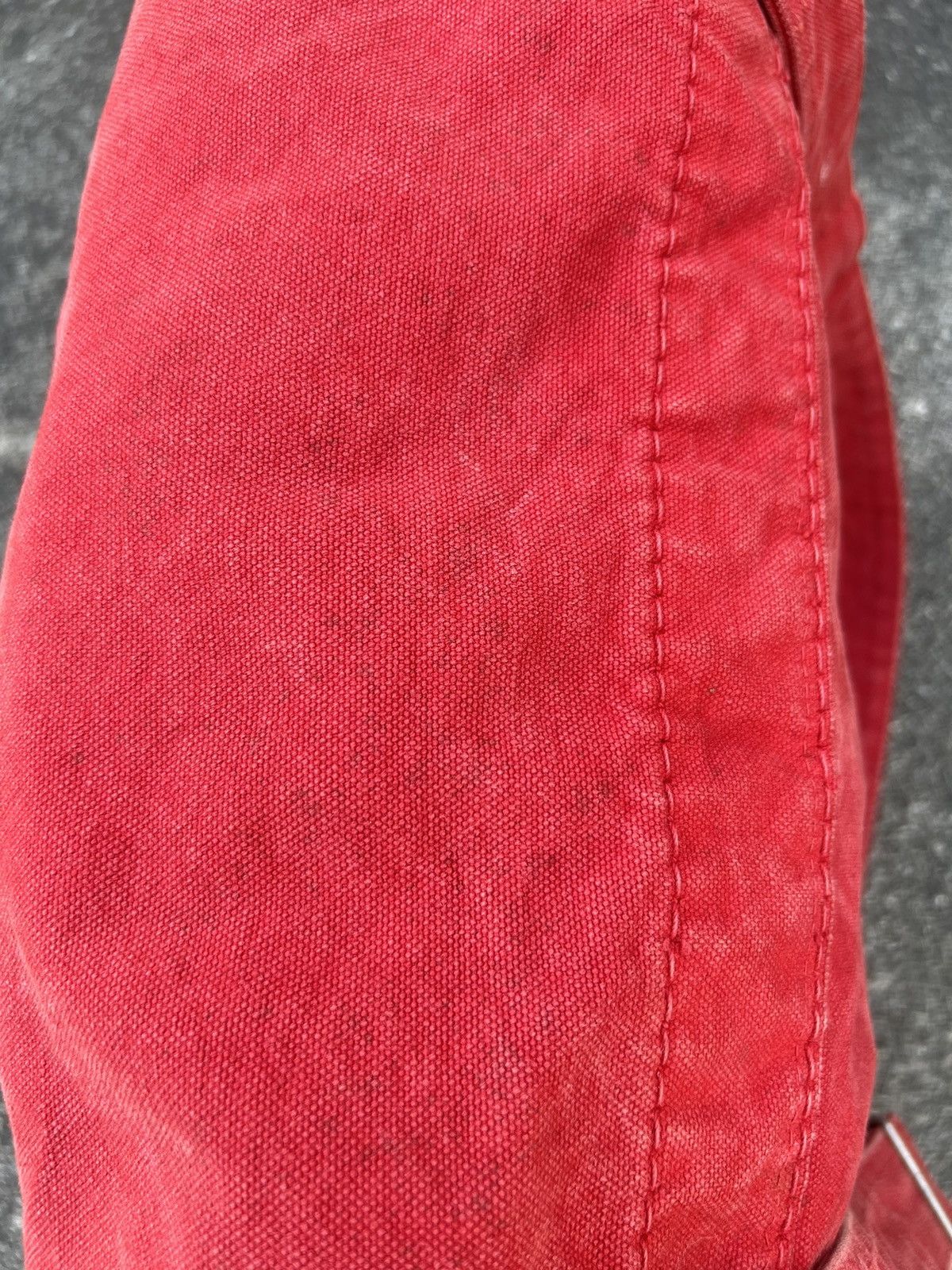 45rpm Vintage 45rpm Japan Fade Red Duck Cotton Messenger Bag Size ONE SIZE - 11 Thumbnail