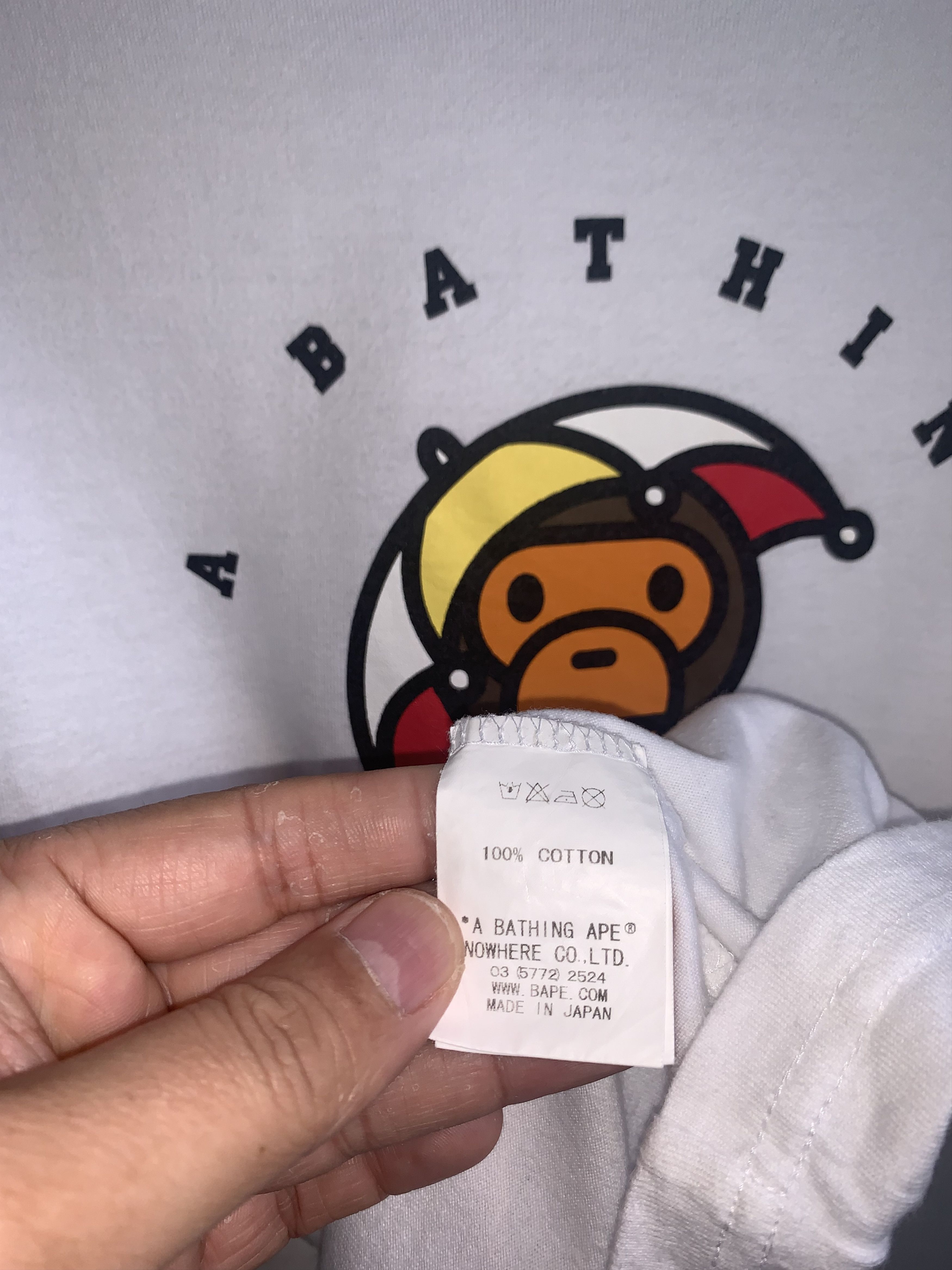 Bape A Bathing Ape Baby Milo Vintage Shirt Size S / US 4 / IT 40 - 6 Thumbnail
