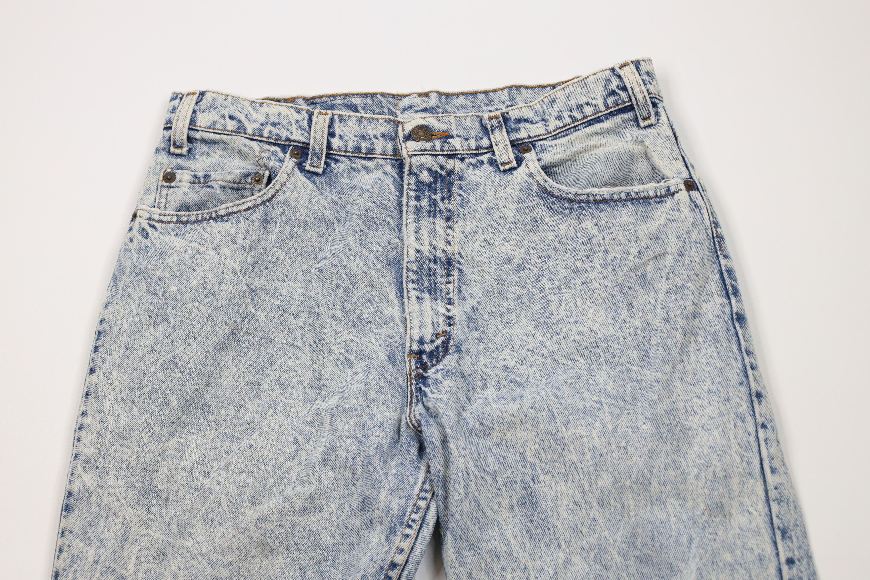 Levi's Vintage 80s 90s Levis 540 Acid Wash Relaxed Fit Jeans USA Size US 32 / EU 48 - 2 Thumbnail