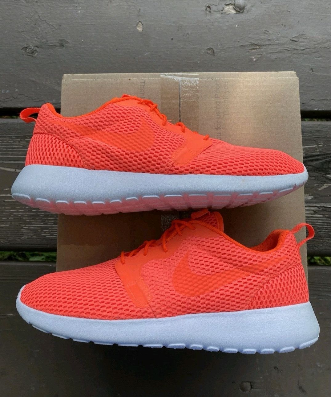 Nike VNDS Nike Roshe One Hyperfuse BR Orange Size 11 Men Size US 11 / EU 44 - 3 Thumbnail