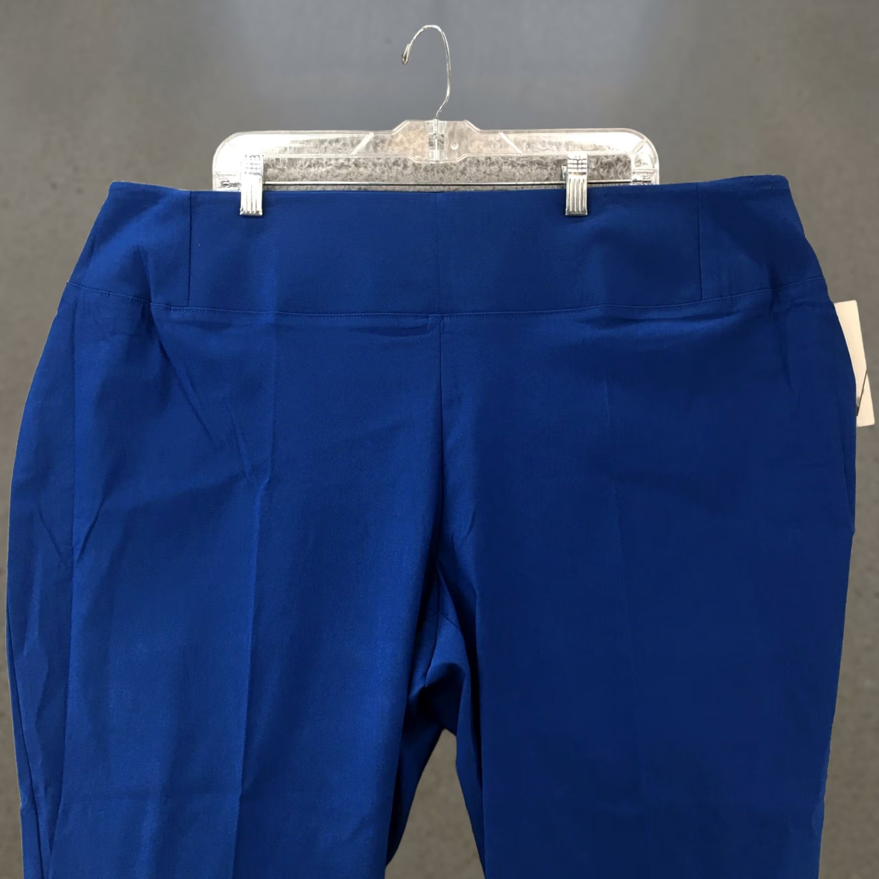 Worthington Worthington Skinny Pants Womens 26W Blue Solid Rayon Blend High Rise Casual NWT Size 26" / US 2 / IT 38 - 1 Thumbnail
