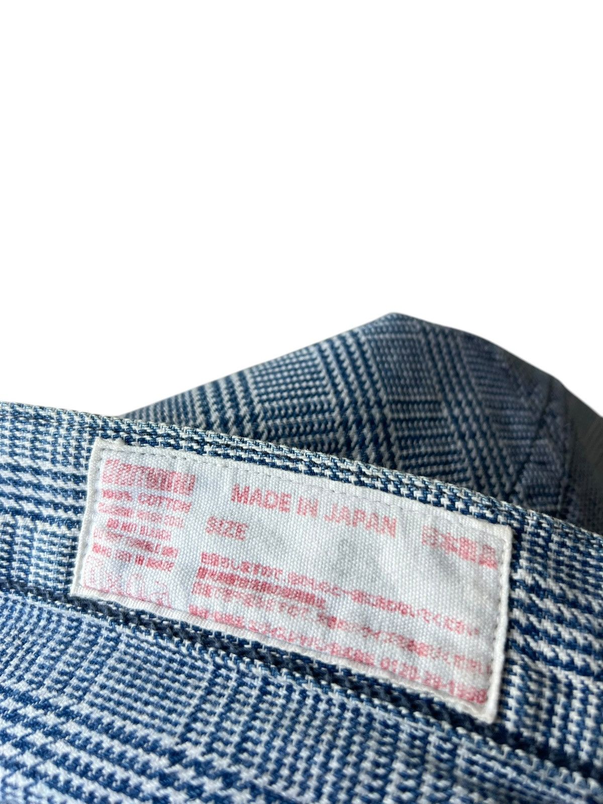 Evisu Vintage Archive Evisu Japan Checkered Jeans Size US 33 - 24 Thumbnail
