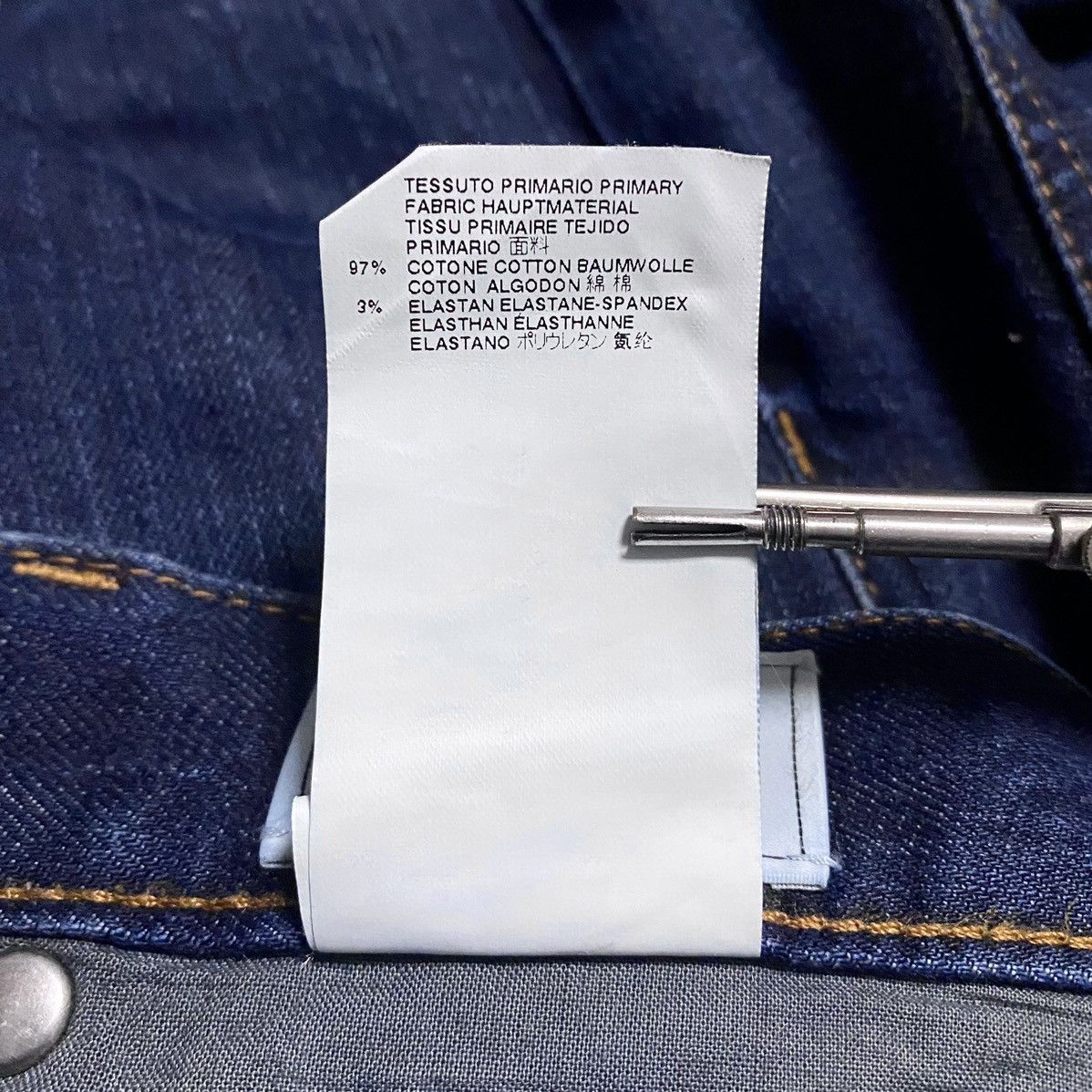 Maison Margiela Maison Martin Margiela ‘14 Main 10 Line Navy Slim Jean Denim Size US 34 / EU 50 - 20 Thumbnail