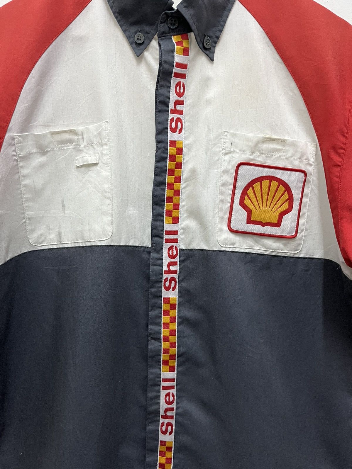 Sports Specialties Vintage Shell Formula 1 Racing Uniform Shirt Size US L / EU 52-54 / 3 - 2 Thumbnail