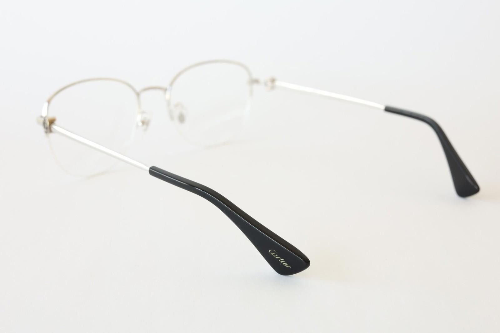 Cartier New Cartier eyewear optical eyeglasses CT0415OA 002 L silver Size ONE SIZE - 5 Thumbnail