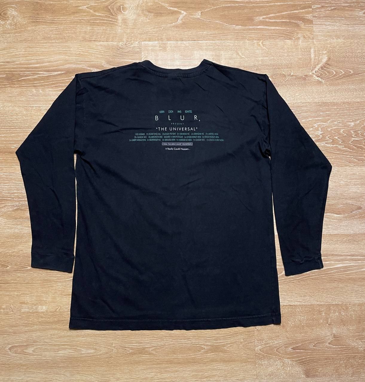 Band Tees Vintage 1995 Blur The Universal Longsleeve T-Shirt Merch Size US XL / EU 56 / 4 - 2 Thumbnail
