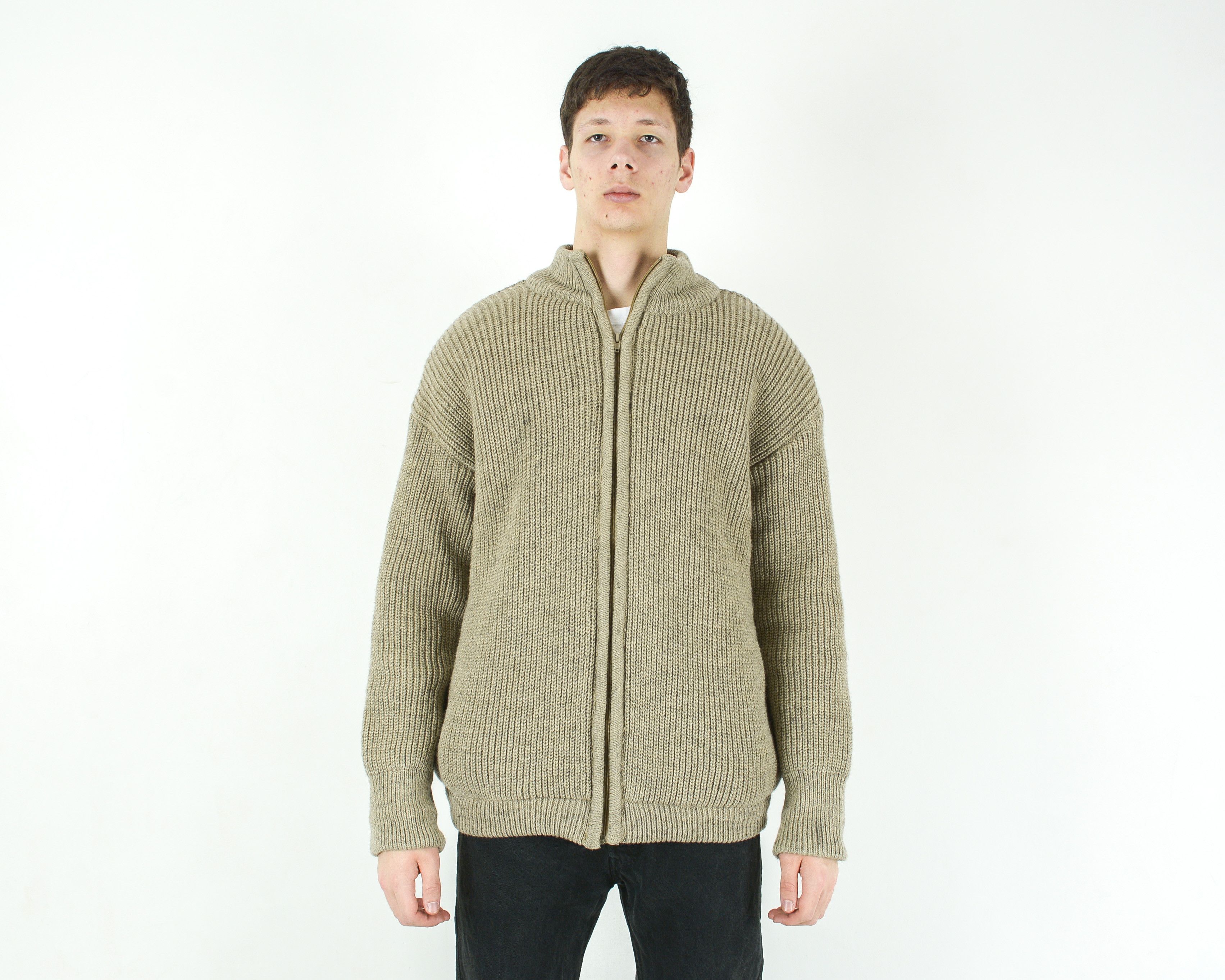 Kappa ROBE DI KAPPA Mens Wool Jacket Sweater Cardigan Knit italian Size US XL / EU 56 / 4 - 1 Thumbnail