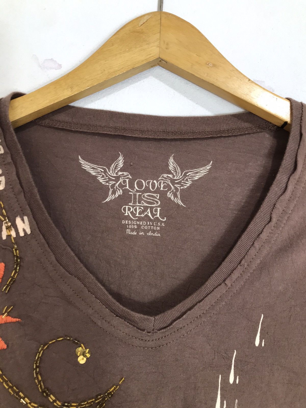 Beauty Beast Crazy Love is real Poem Tees Y2k style Size XS / US 0-2 / IT 36-38 - 5 Thumbnail