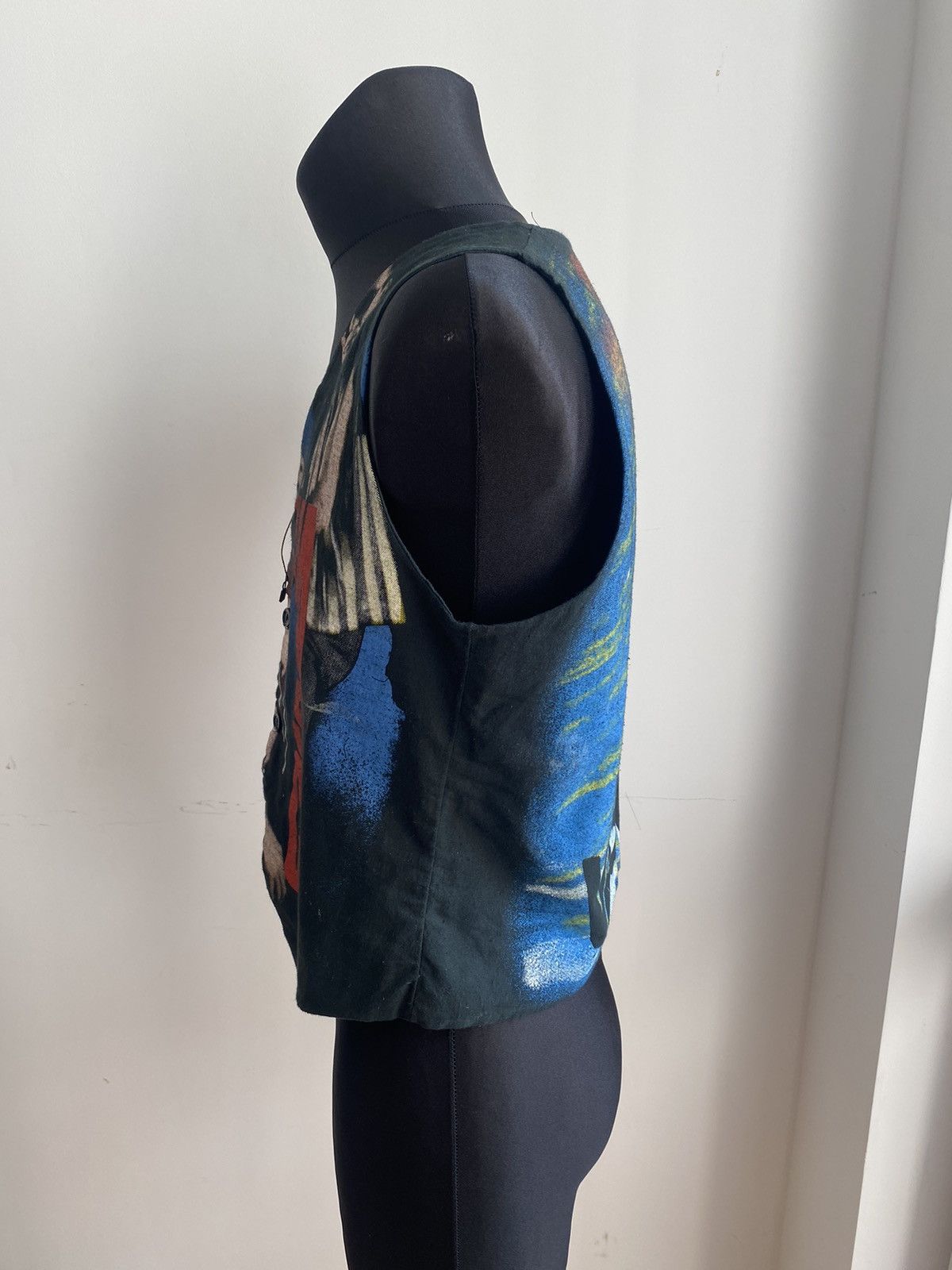 Vintage Vasco Rossi Vintage gilet Size 42L - 3 Thumbnail