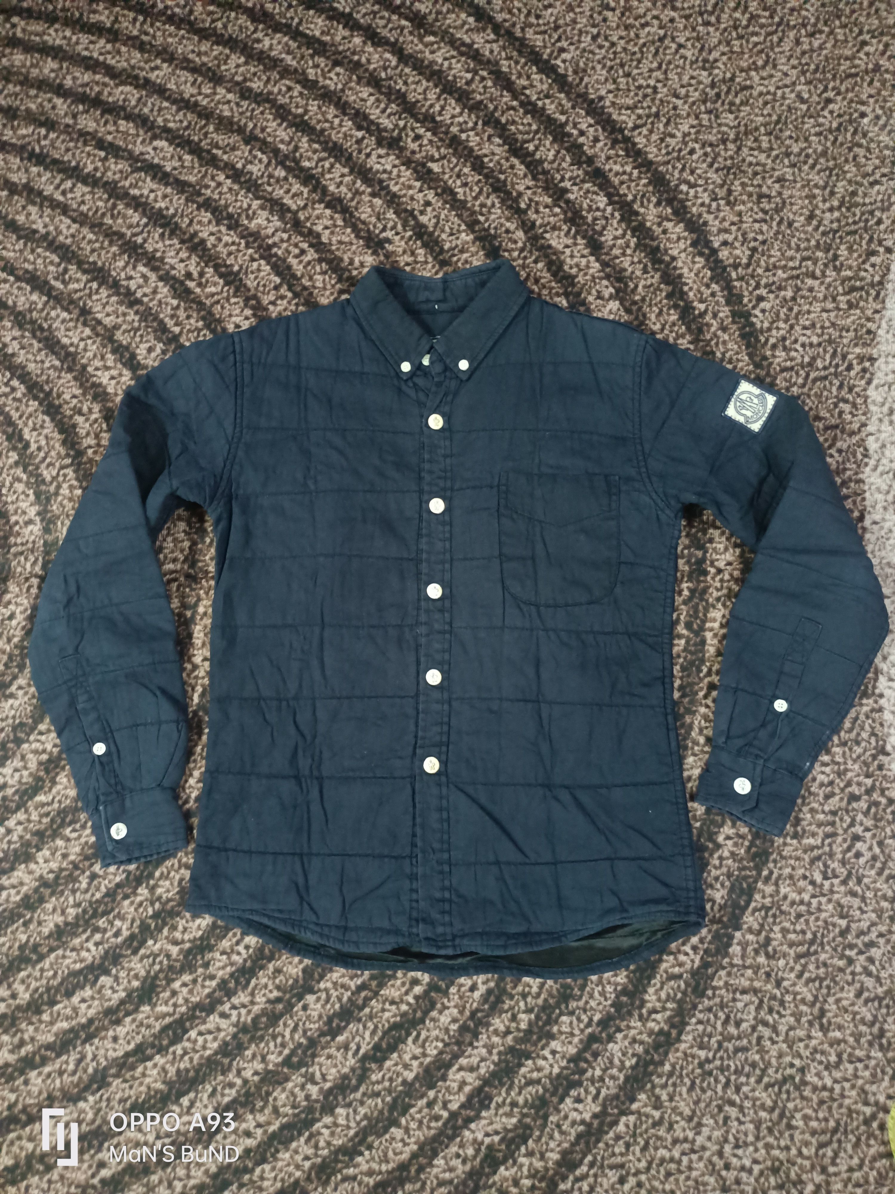 Moncler Distressed MONCLER GAMMEBLEU Size US M / EU 48-50 / 2 - 1 Thumbnail