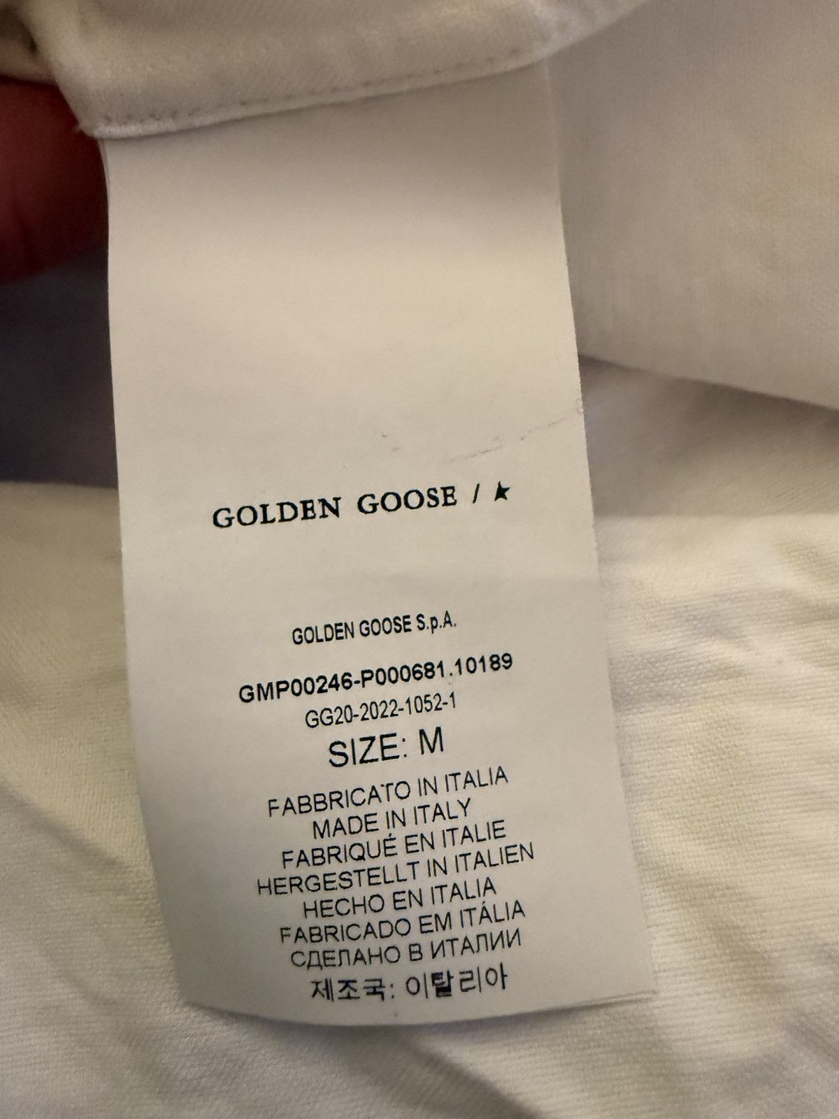 Golden Goose Golden Goose Button-Down Shirt — White | Size M Size US M / EU 48-50 / 2 - 8 Thumbnail