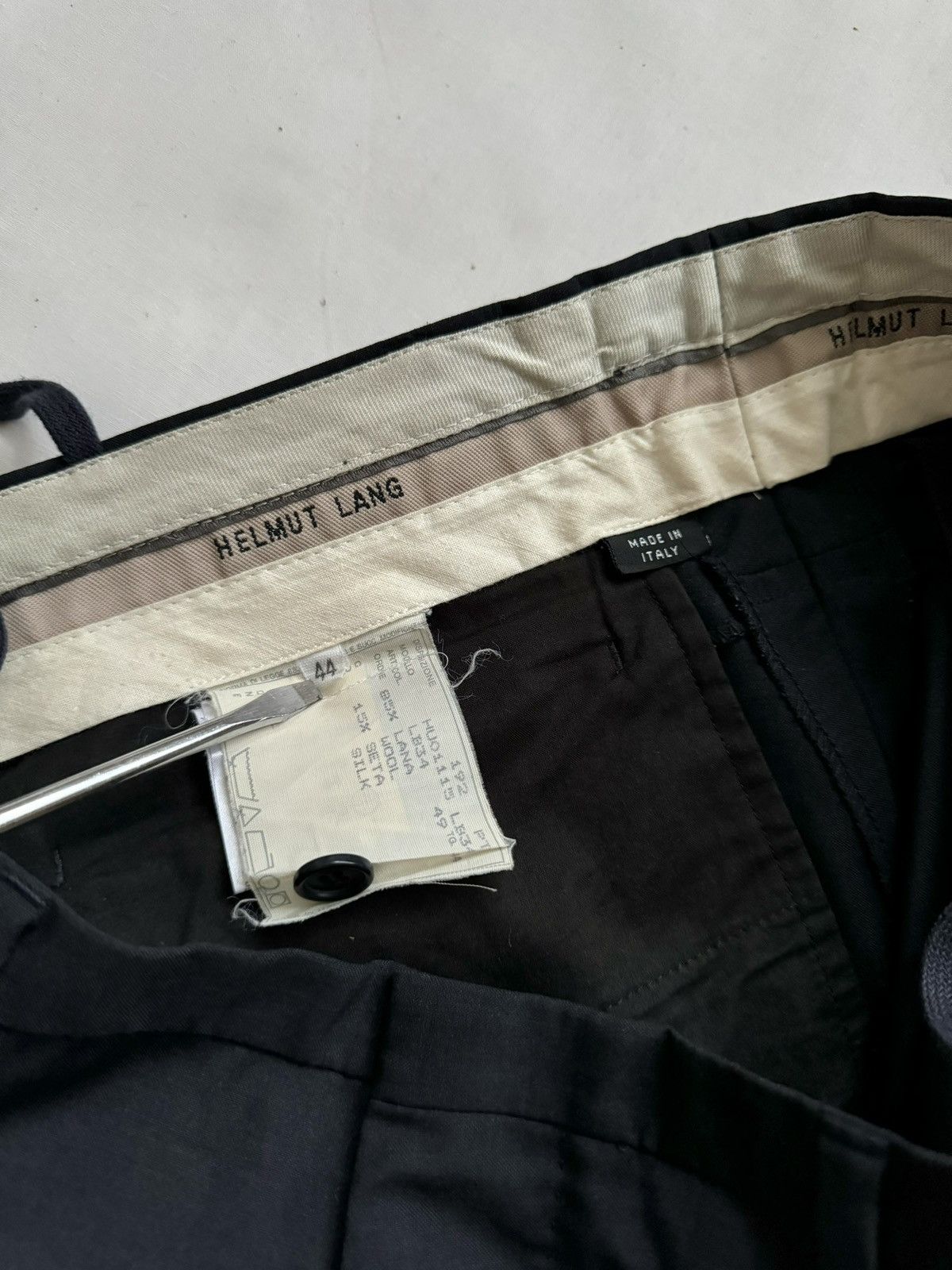 Helmut Lang SS01 Panelled Trouser Size 44R - 6 Thumbnail