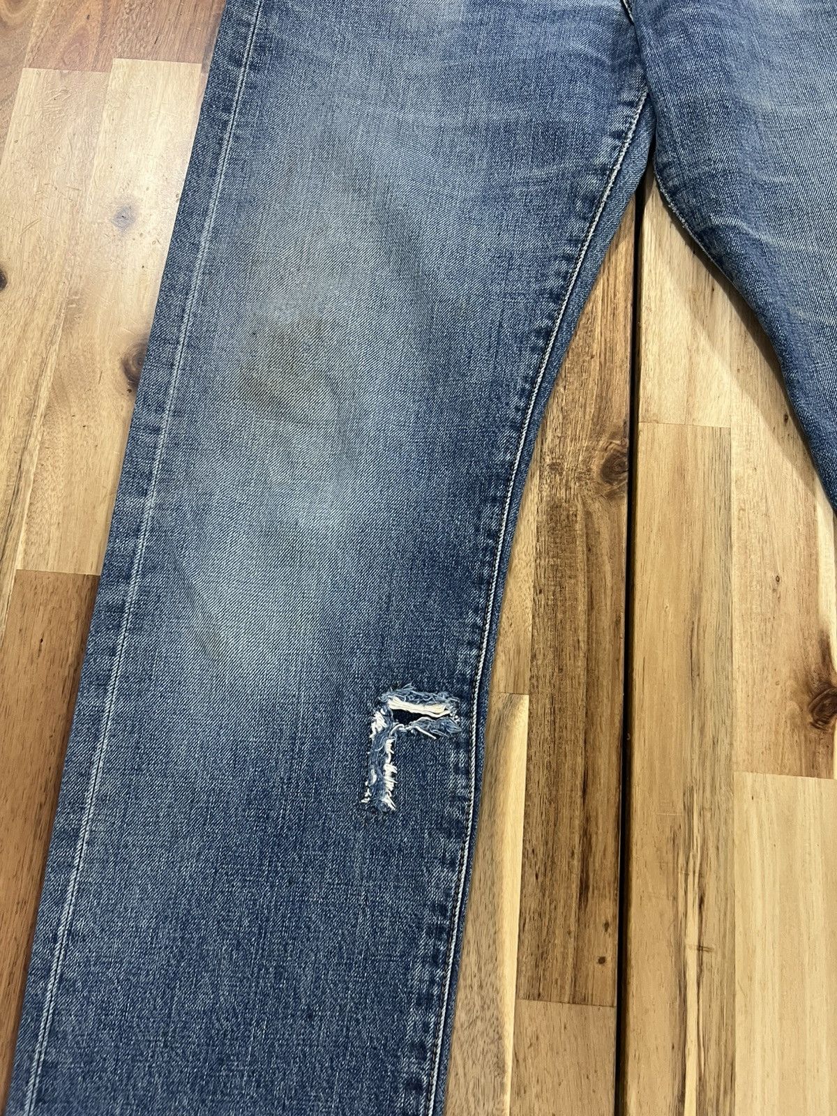 Levi's Vintage 90’s Levis 502XX Big E Jeans Denim Size US 31 - 5 Thumbnail