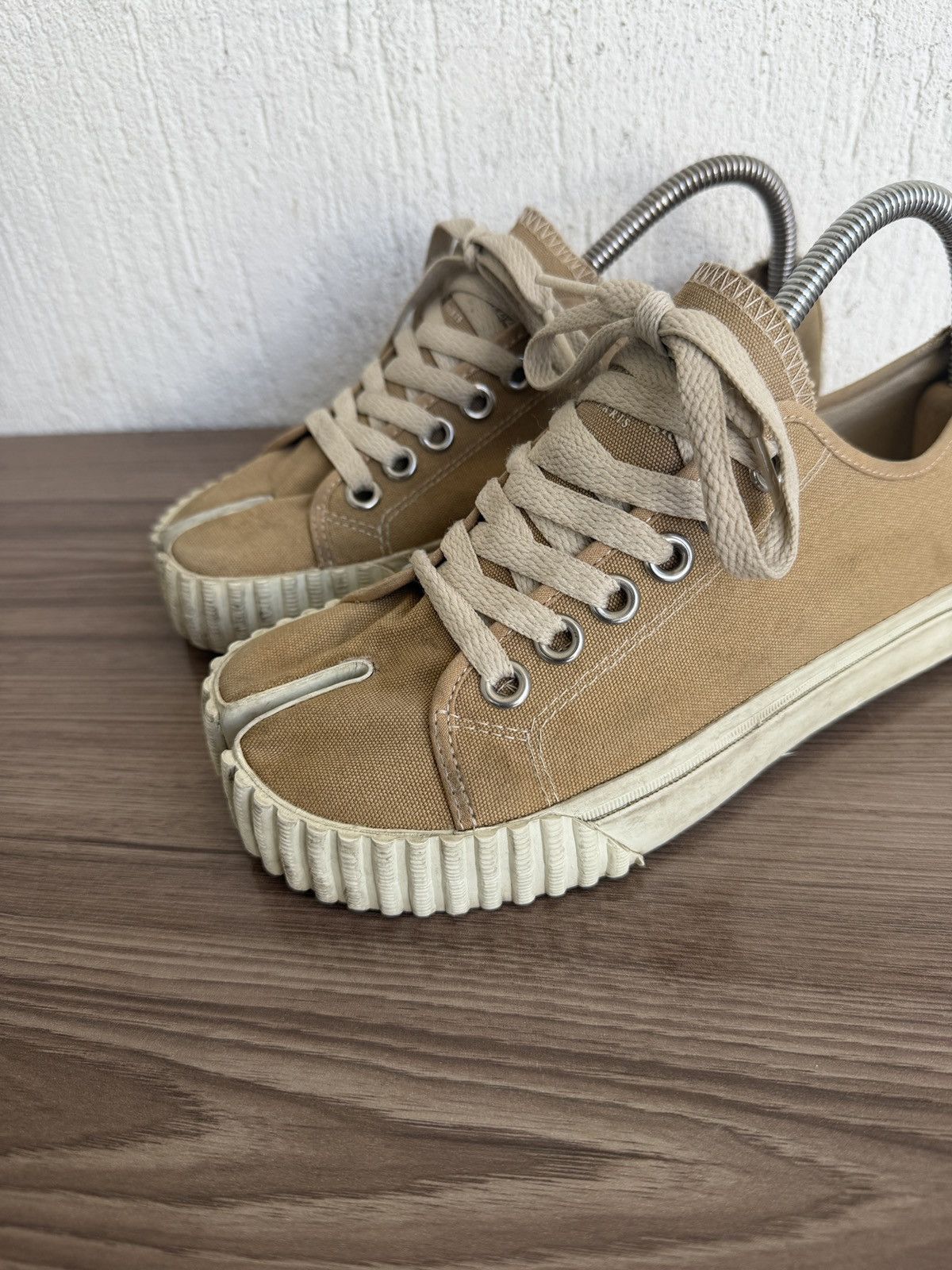 Maison Margiela Tabi canvas sneakers Size US 5.5 / IT 35.5 - 2 Thumbnail