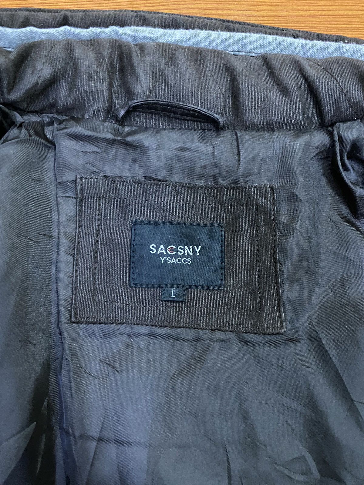 Japanese Brand × Y's × Yohji Yamamoto Vintage Yohji Yamamoto Sacsny Ysaccs Jacket Size US M / EU 48-50 / 2 - 5 Thumbnail