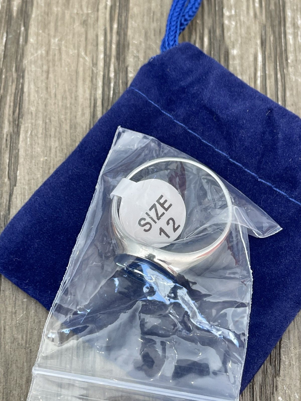 Absent × Fugazi ✨ ABSENT x FUGAZI Signet .925 Silver Ring Size 12 ✨ Size ONE SIZE - 9 Thumbnail