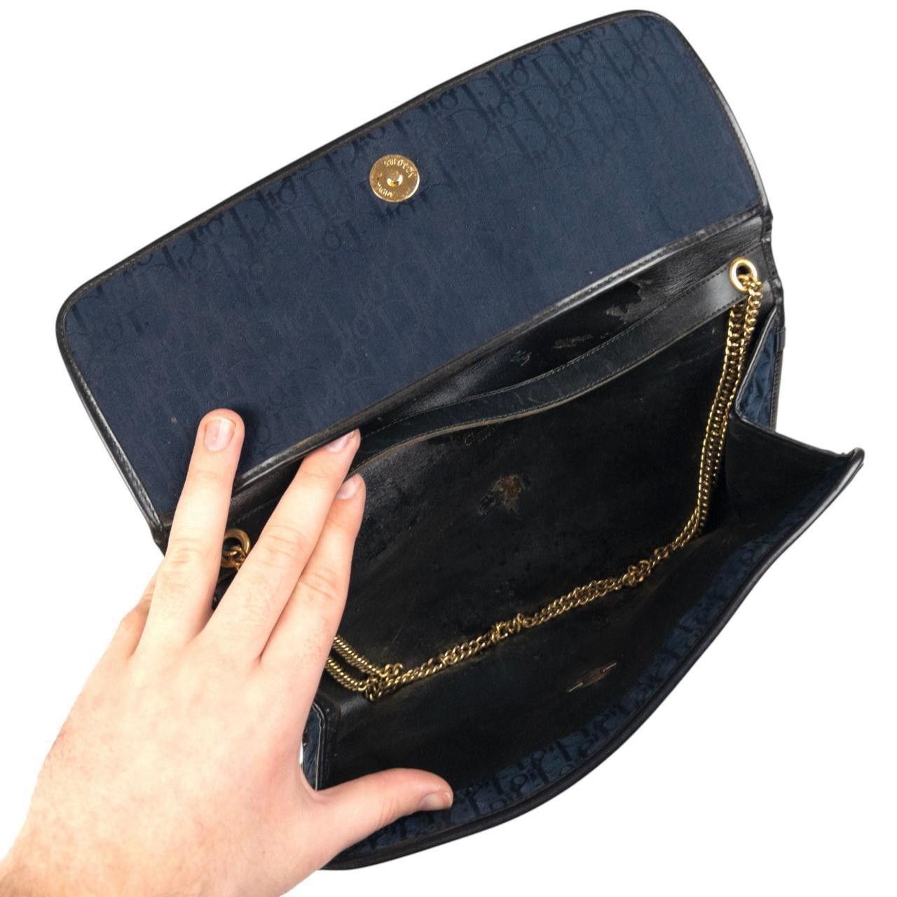 Dior Vintage Dior Monogram Shoulder Bag Size ONE SIZE - 5 Thumbnail