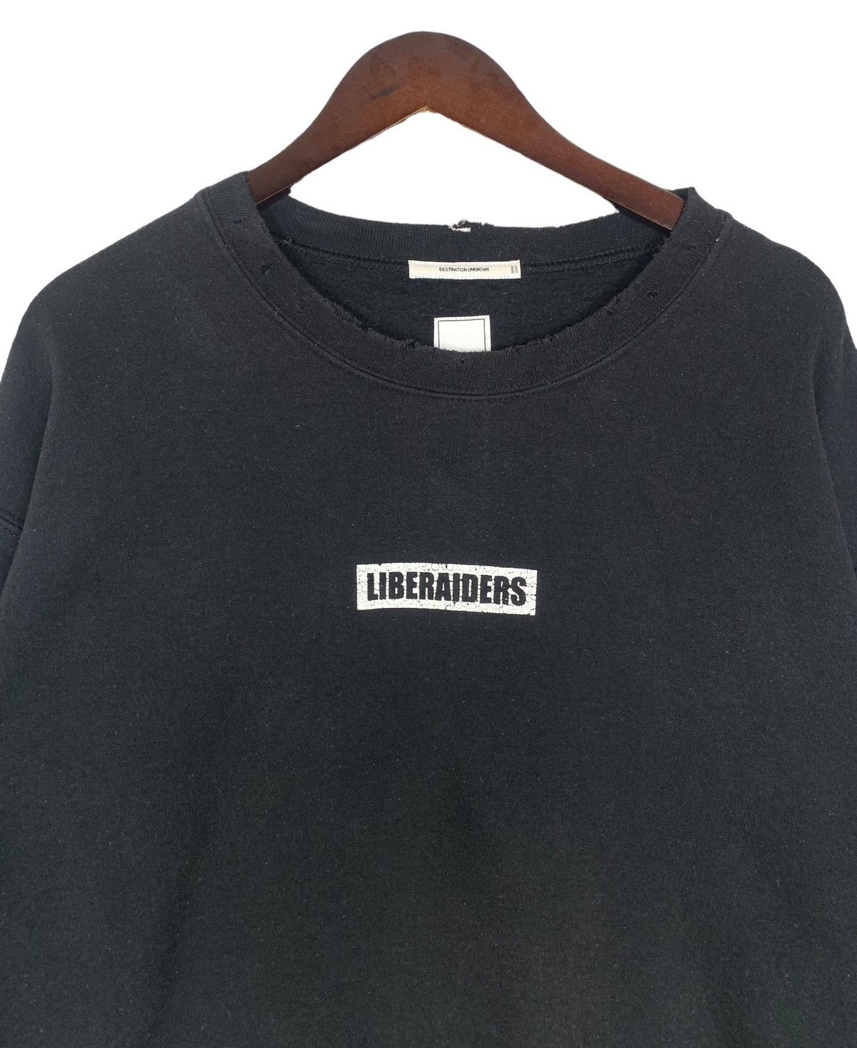 Liberaiders Vintage liberaiders Destinasion Unknown Crewneck Sweatshirt Size US L / EU 52-54 / 3 - 3 Thumbnail
