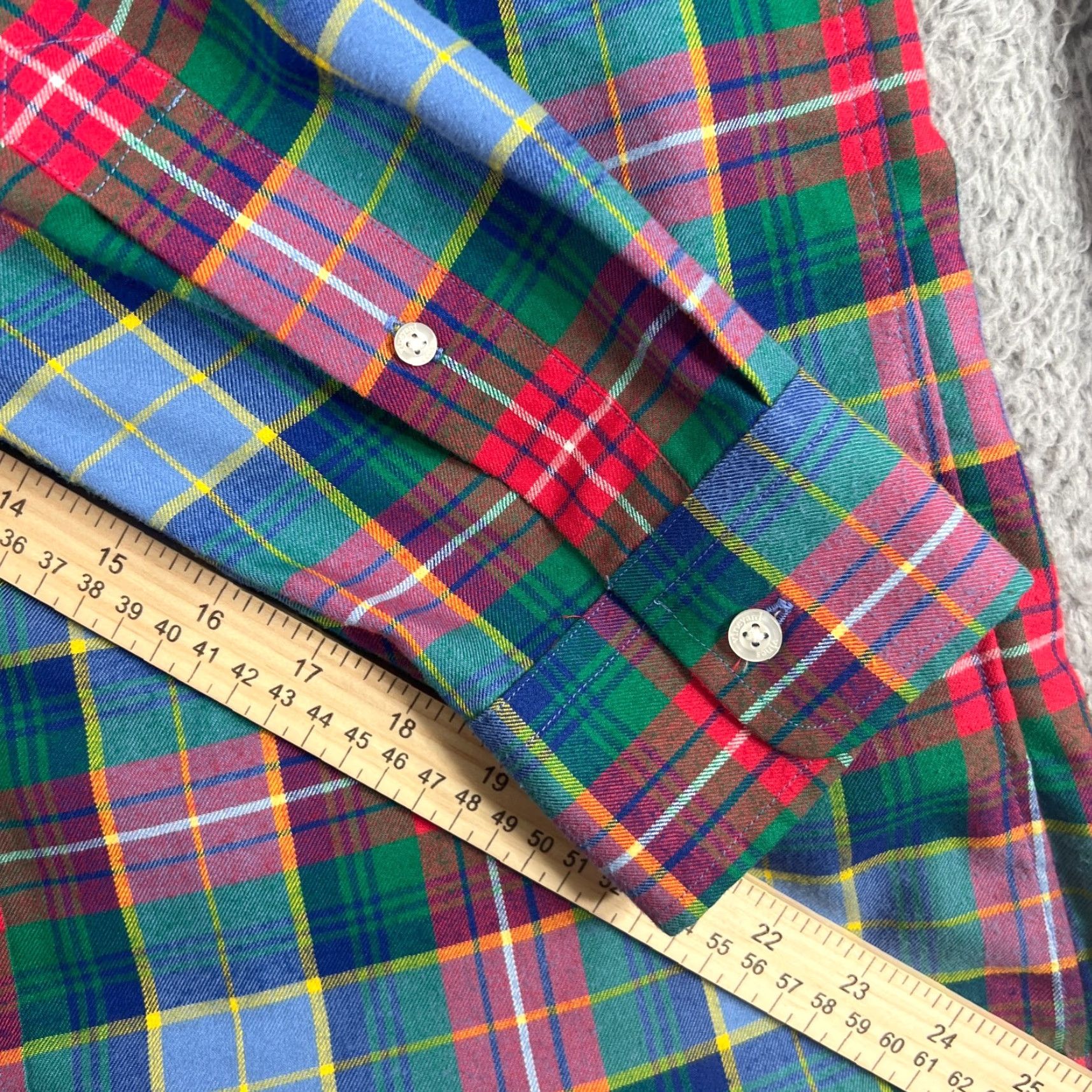 Vineyard Vines Vineyard Vines Tucker Shirt Mens M Button-Up Slim Fit Color Plaid Multicolor Polyester Classic Colorful Size US M / EU 48-50 / 2 - 4 Thumbnail
