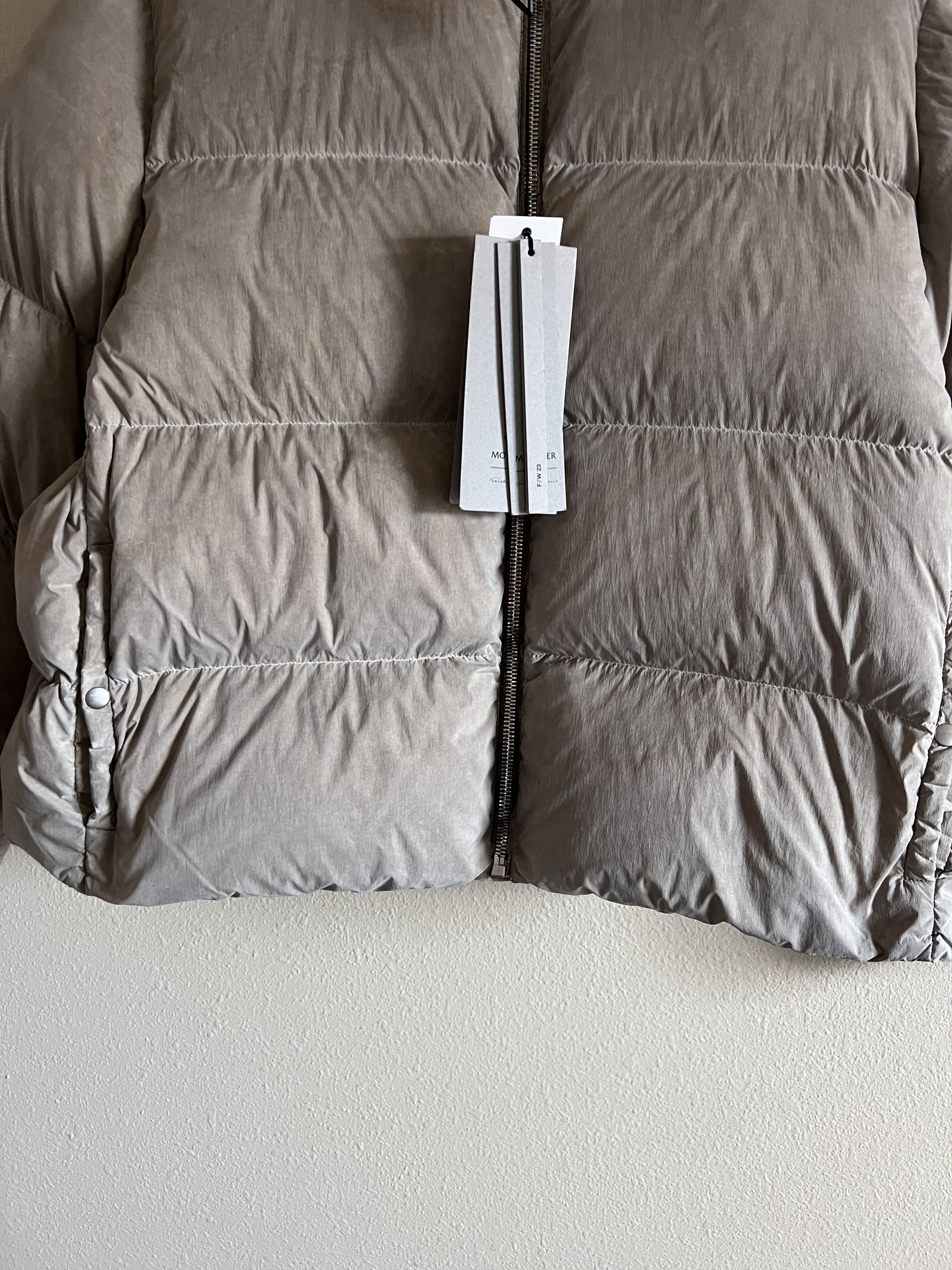 Moncler × Rick Owens Rick Owens Moncler Cyclopic Jacket in Dirt Size US XL / EU 56 / 4 - 3 Thumbnail