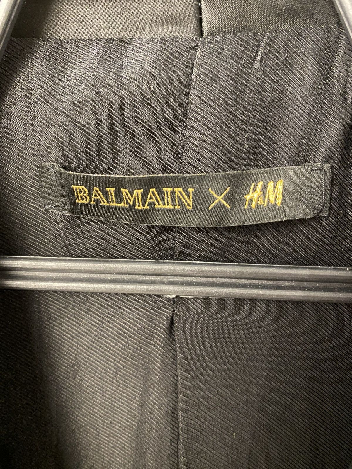 Balmain Balmain X H&M double-breasted Blazer 2015 Size 38R - 4 Thumbnail