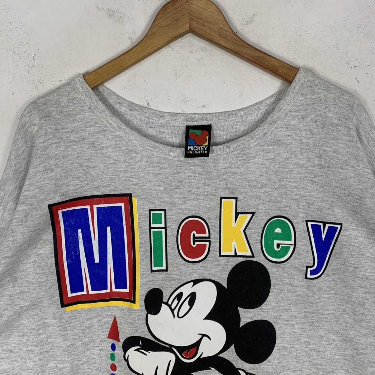 Mickey Unlimited Vintage mickey Unlimited disney Cartoon Network Sweatshirt Size US XL / EU 56 / 4 - 2 Thumbnail
