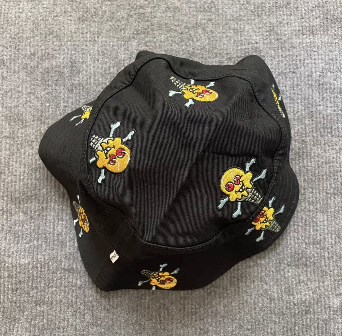 Billionaire Boys Club BBC ICECREAM Small Devil Embroidered Bucket Hat Size ONE SIZE - 2 Thumbnail