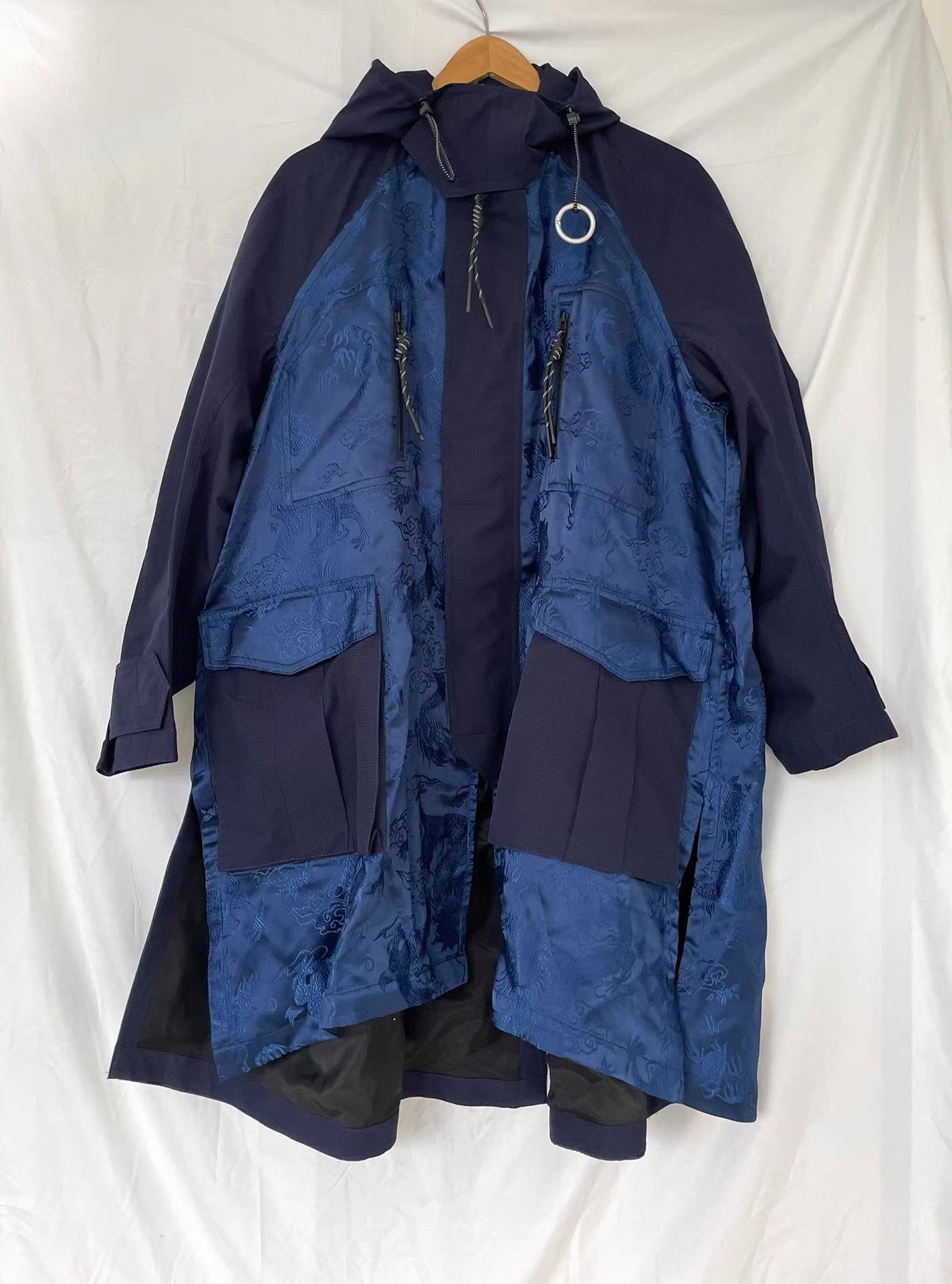 ANGEL CHEN Angel Chen SS19 Dragon Embroidered Trench Coat Ｑ21 Size US M / EU 48-50 / 2 - 1 Thumbnail