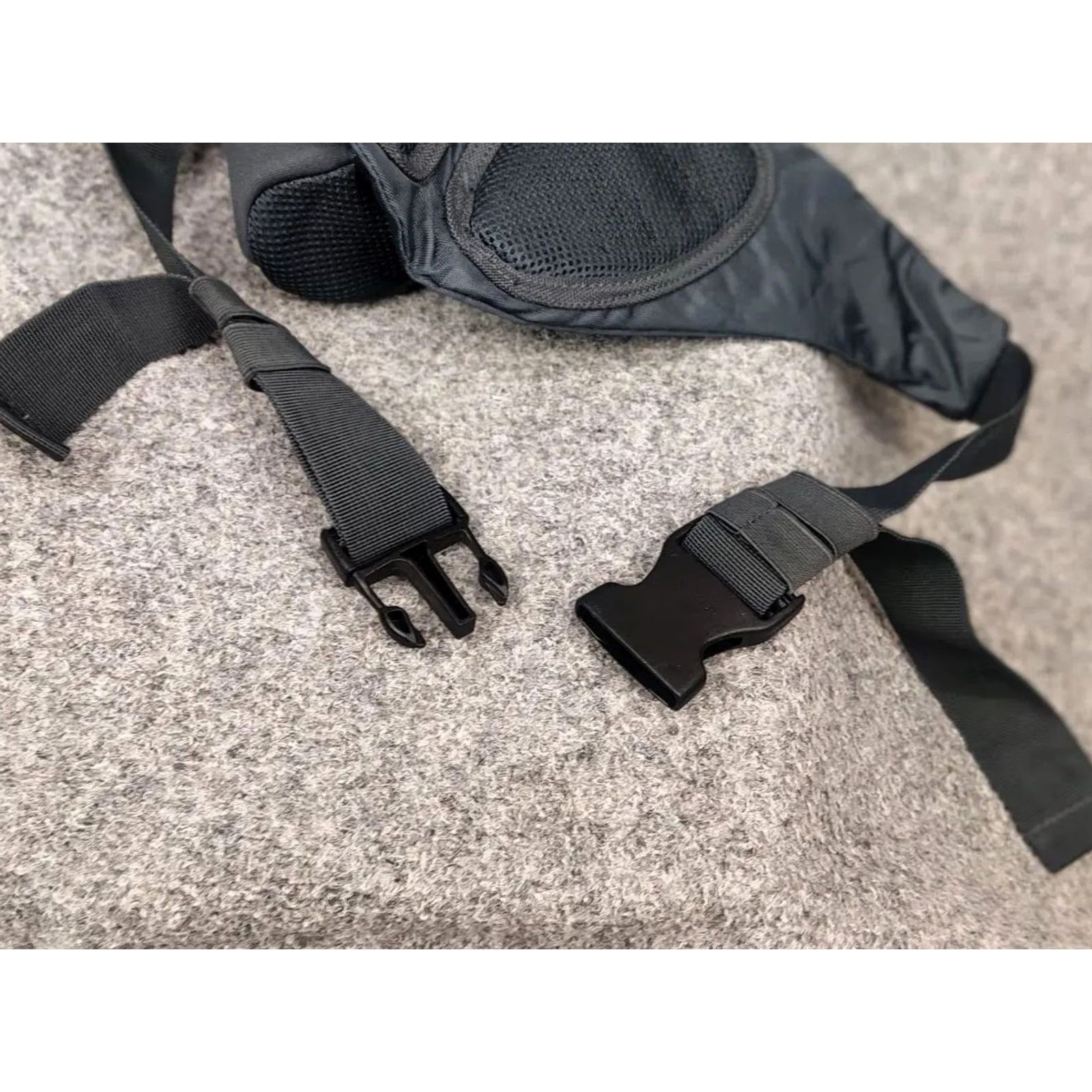 Nike VINTAGE Nike Water Bottle Holder Waist Gray bag hiking Size ONE SIZE - 6 Thumbnail