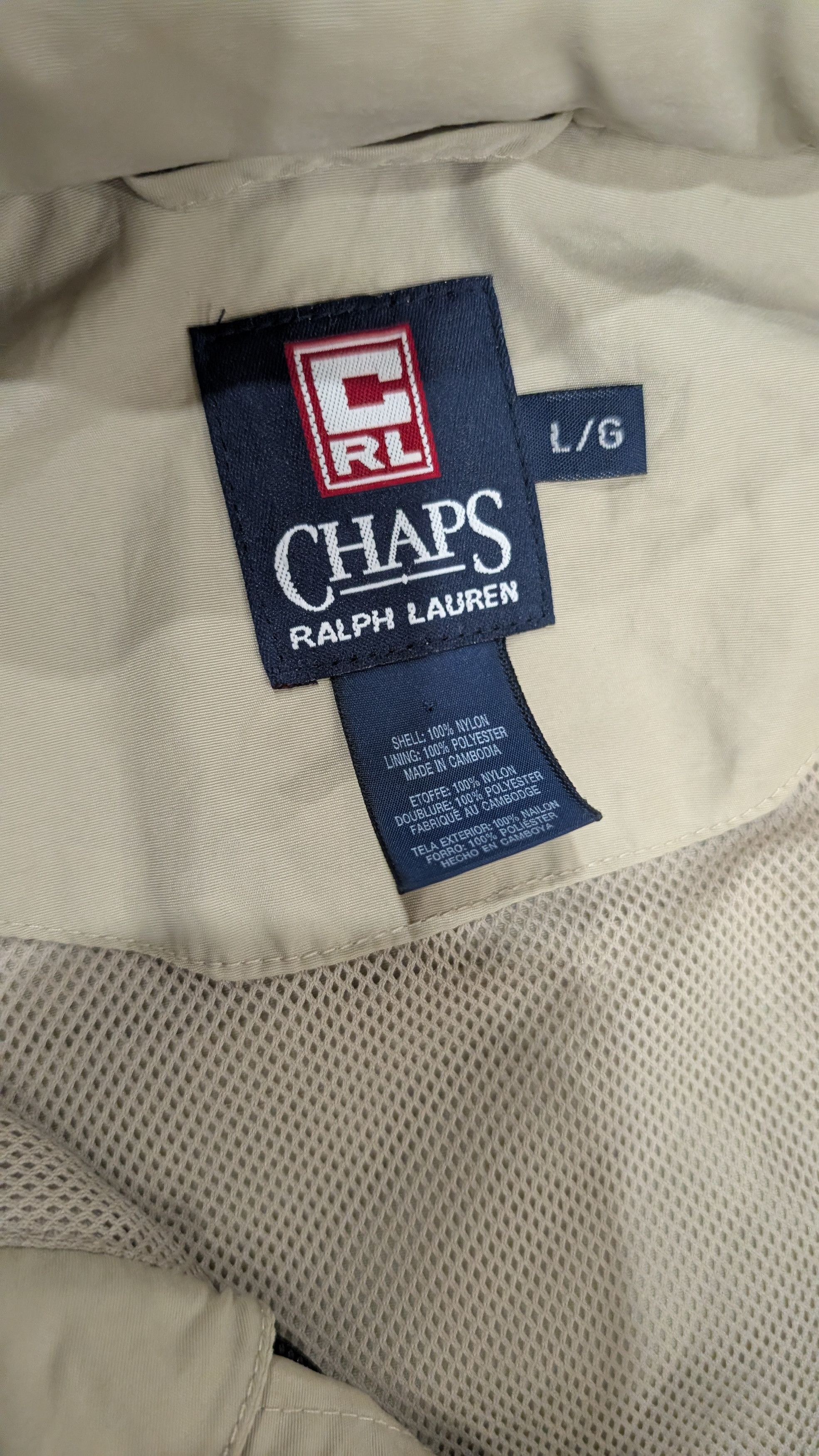 Chaps Ralph Lauren Vintage Chaps Ralph Lauren Quarter Zip Jacket Size US L / EU 52-54 / 3 - 2 Thumbnail