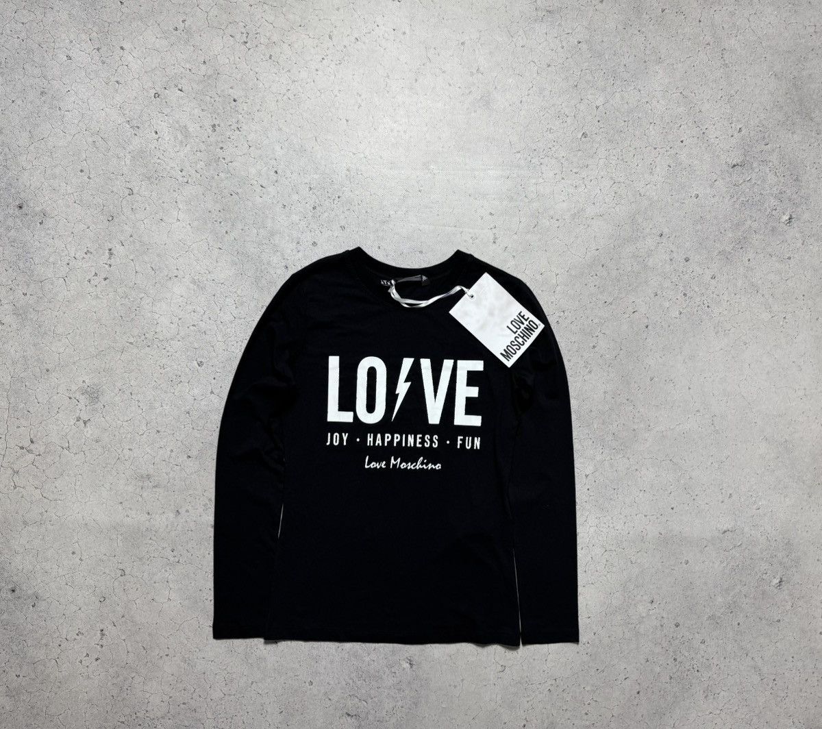 Love Moschino Love Moschino Luxury Women’s Long Sleeve Big Logo Size XS / US 0-2 / IT 36-38 - 1 Thumbnail