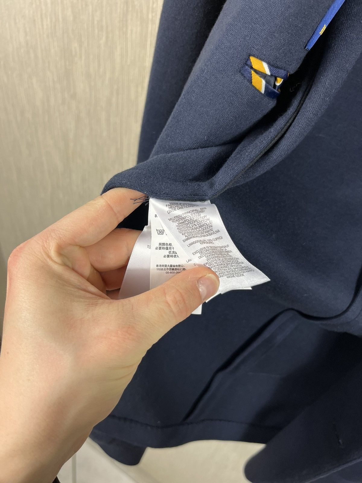 Polo Ralph Lauren × Ralph Lauren Polo Ralph Lauren cotton navy blazer soft jacket luxury Size US XL / EU 56 / 4 - 19 Thumbnail
