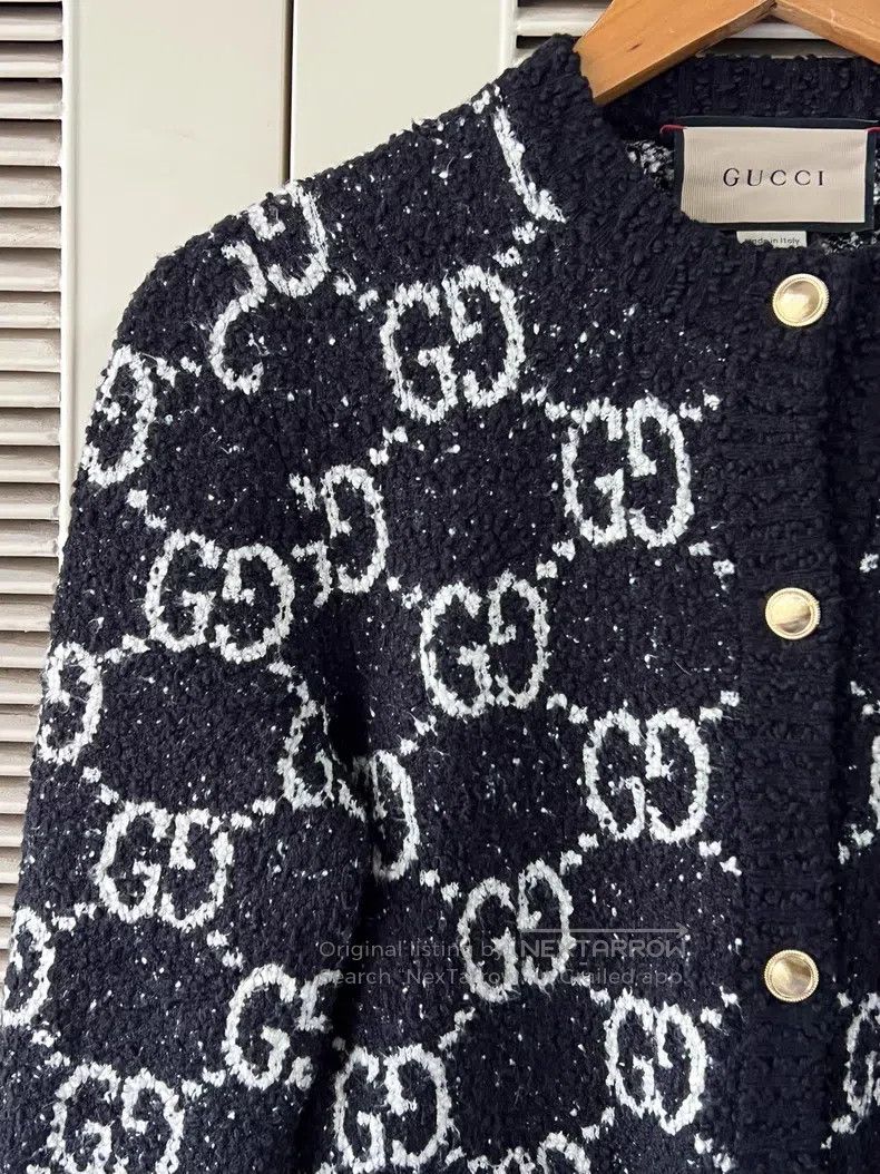 Gucci Gucci Tweed coat Size XS / US 0-2 / IT 36-38 - 4 Thumbnail