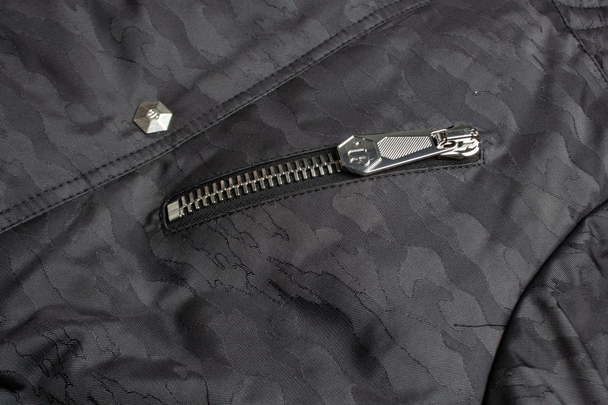 Philipp Plein quilted biker jacket Size US L / EU 52-54 / 3 - 9 Thumbnail