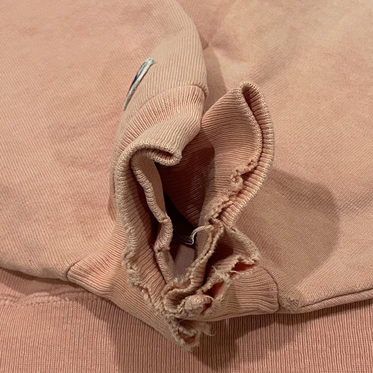 Champion Champion Script Logo Embroidered Crewneck Distressed Faded Size US M / EU 48-50 / 2 - 8 Thumbnail