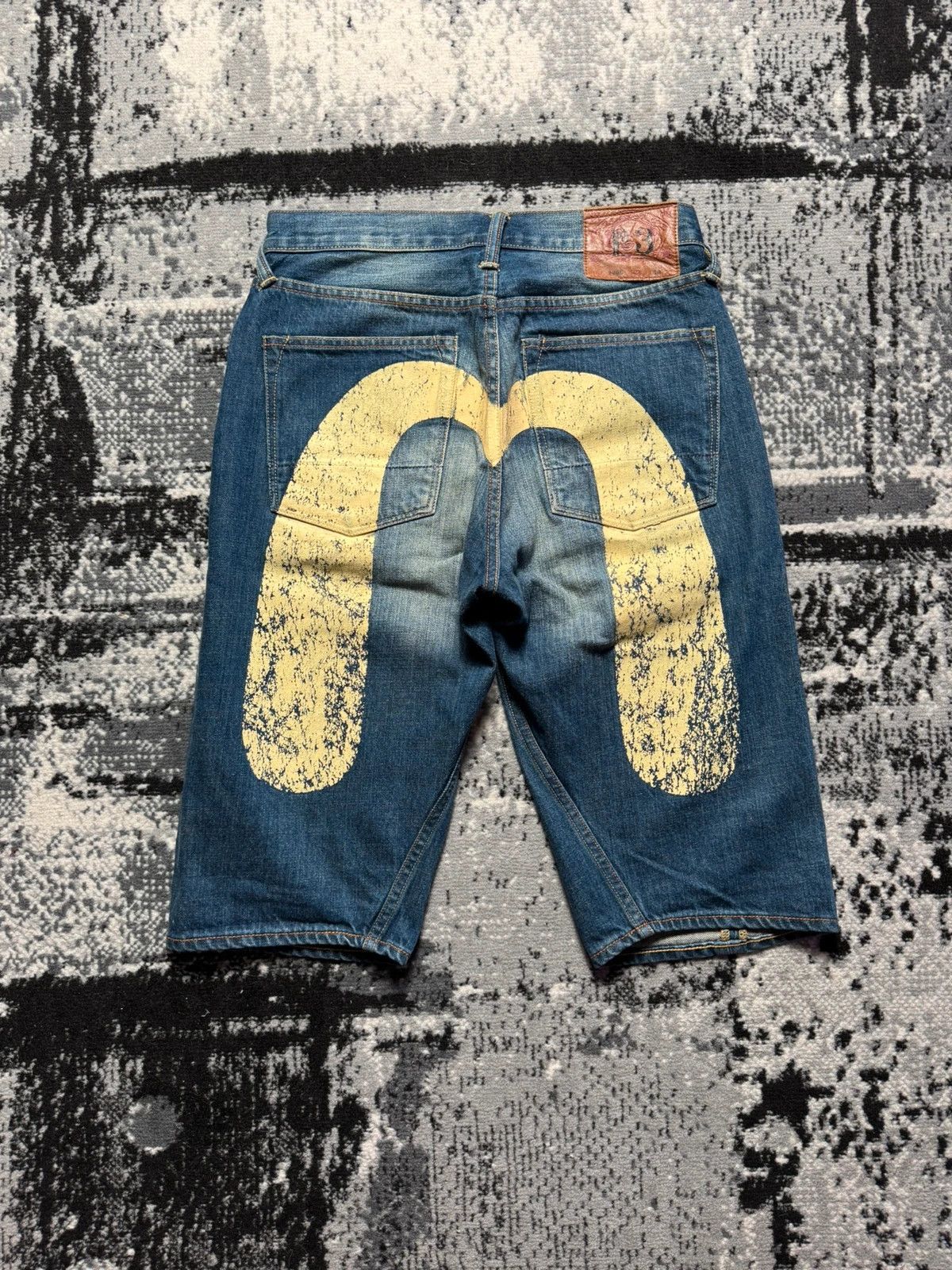 evis denim 白ライン Jeans White Evisu | Grailed