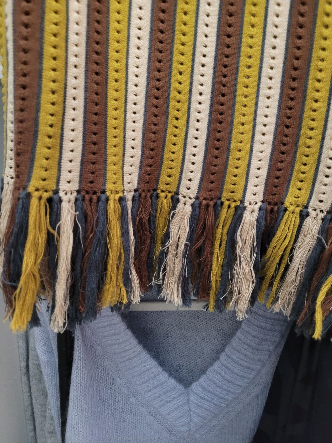 CMMN SWDN Cmmn Swdn Fringed Striped Vest Size US M / EU 48-50 / 2 - 5 Thumbnail
