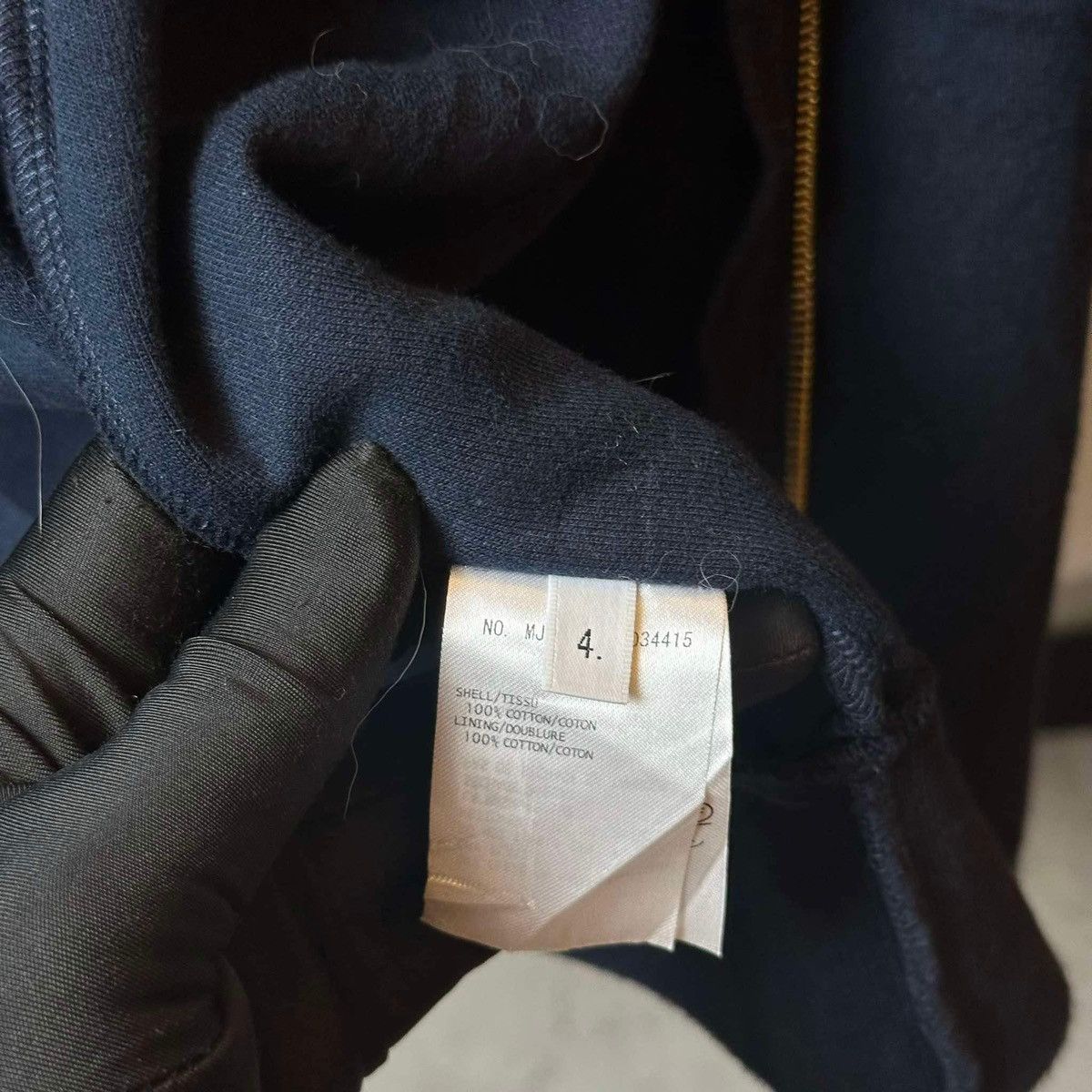 Thom Browne THOM BROWNE NAVY JACKET ZIP Size US L / EU 52-54 / 3 - 6 Thumbnail