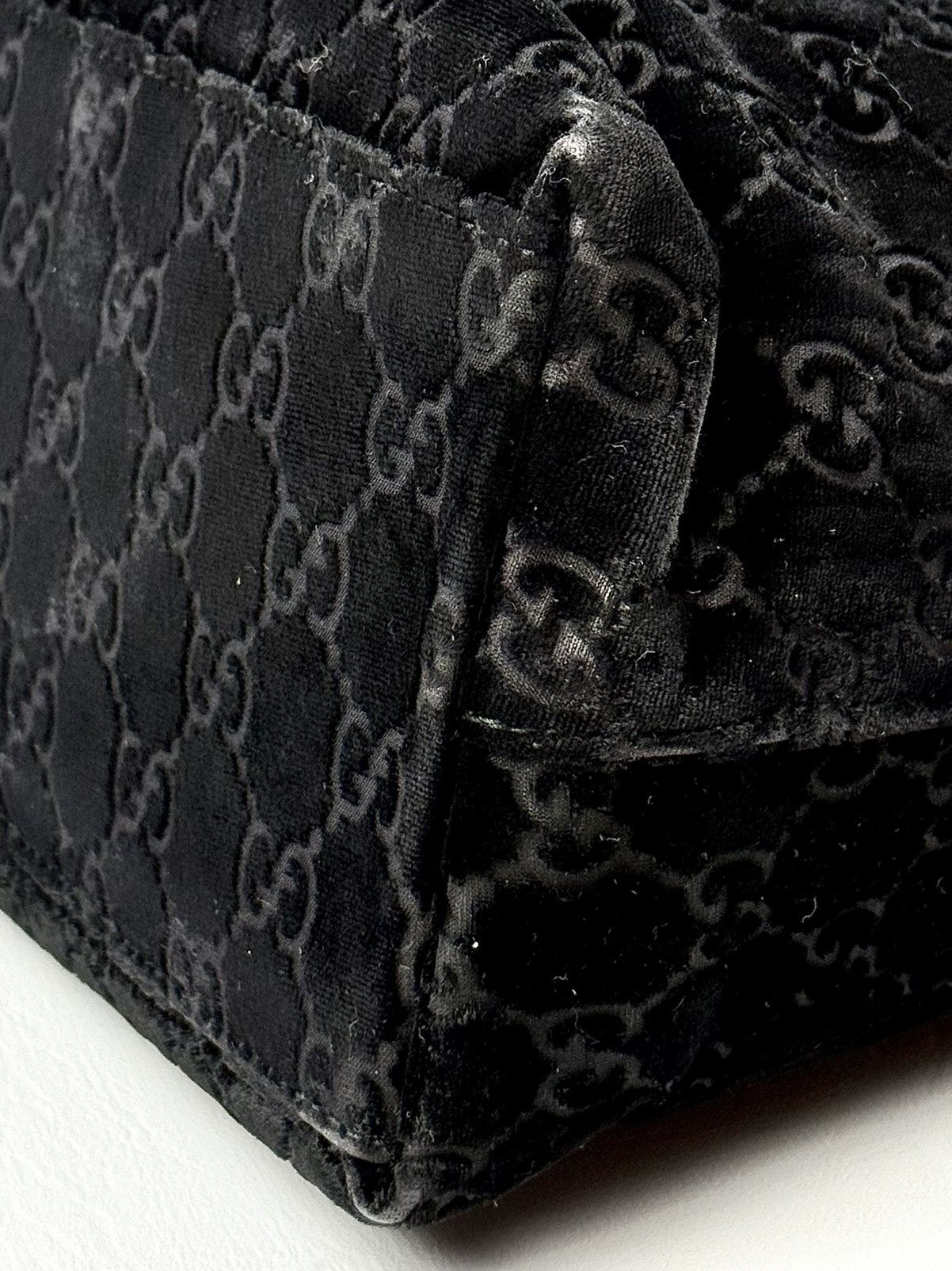 Gucci Gucci - Tom Ford - FW/1997 - Black - Velvet - Shoulder Bag Size ONE SIZE - 14 Thumbnail