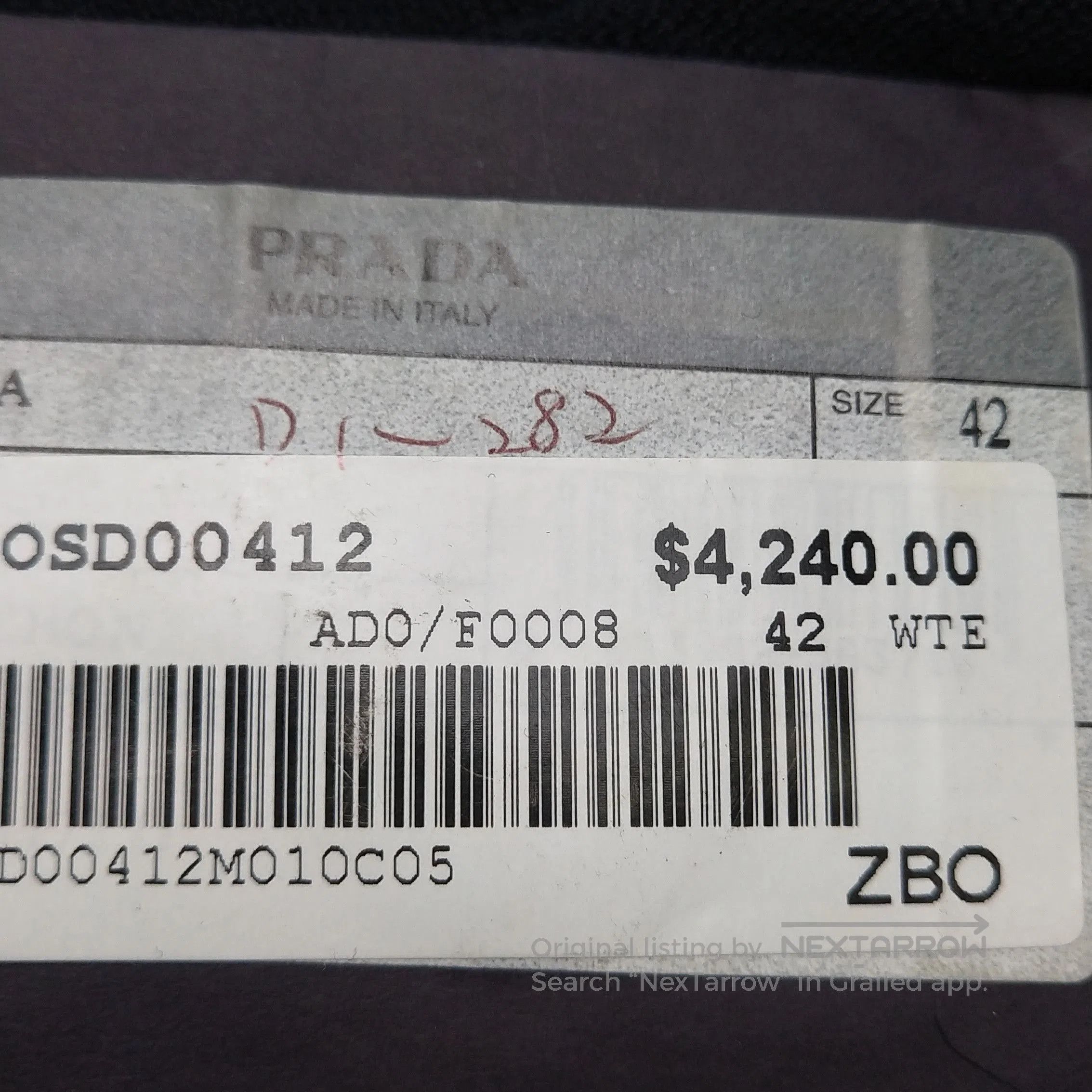 Prada Prada Black Cotton Knit Top Size 42 . Size L / US 10 / IT 46 - 8 Thumbnail