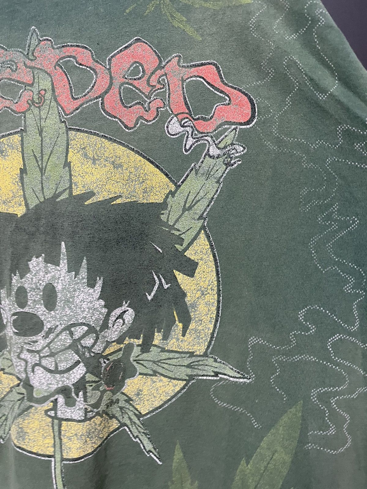 Band Tees × Rap Tees × Vintage Vintage 1995 Weeded Records All Over Print T Shirt Nervous Size US XL / EU 56 / 4 - 7 Thumbnail